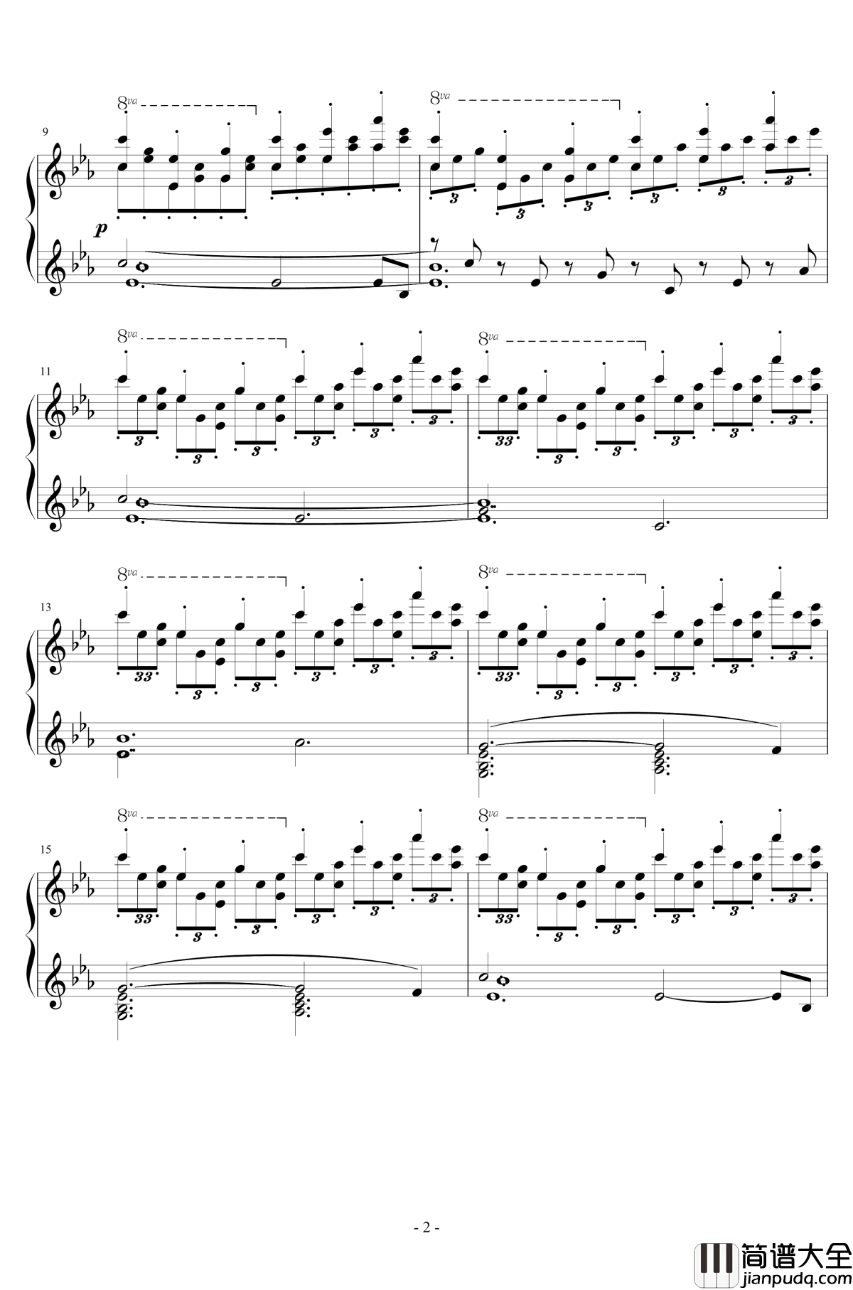 古雷之歌钢琴谱勋伯格_前奏曲片段