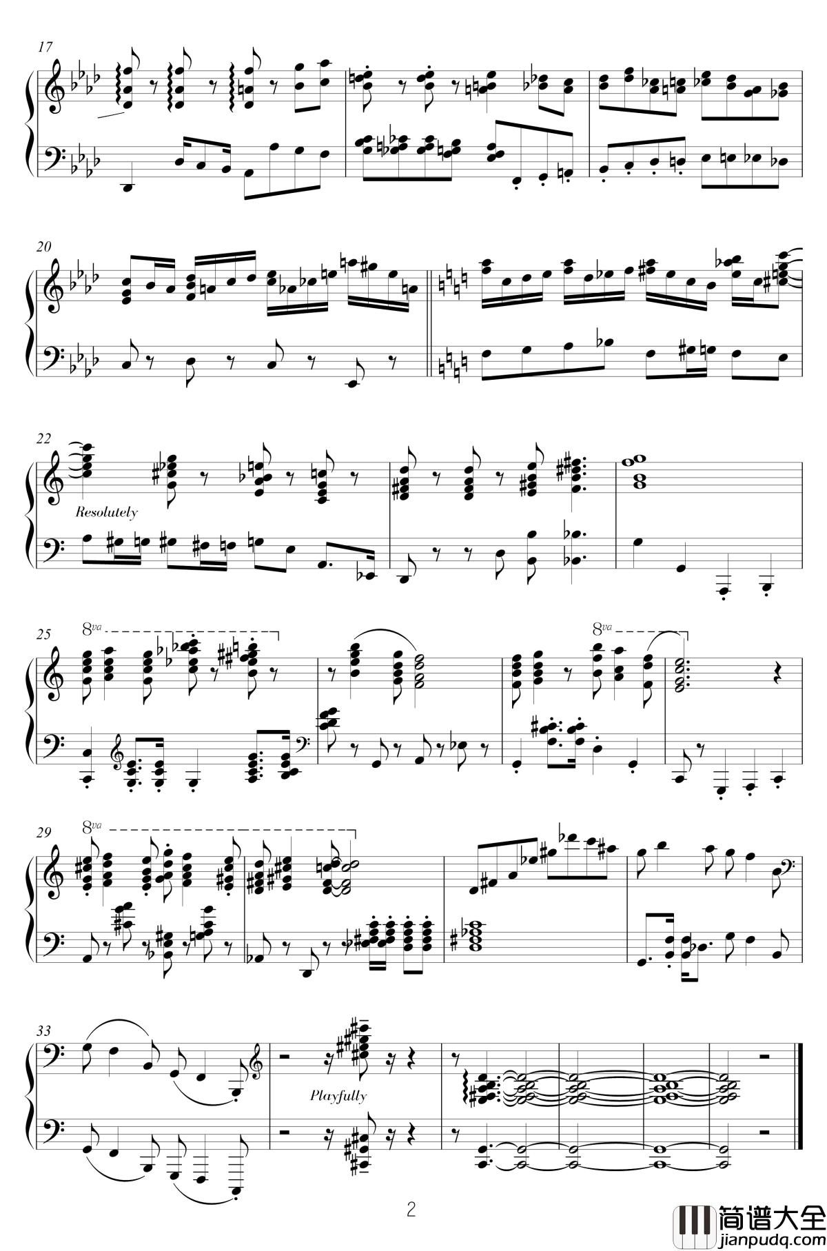 献给孩子们钢琴谱_I_陈文戈