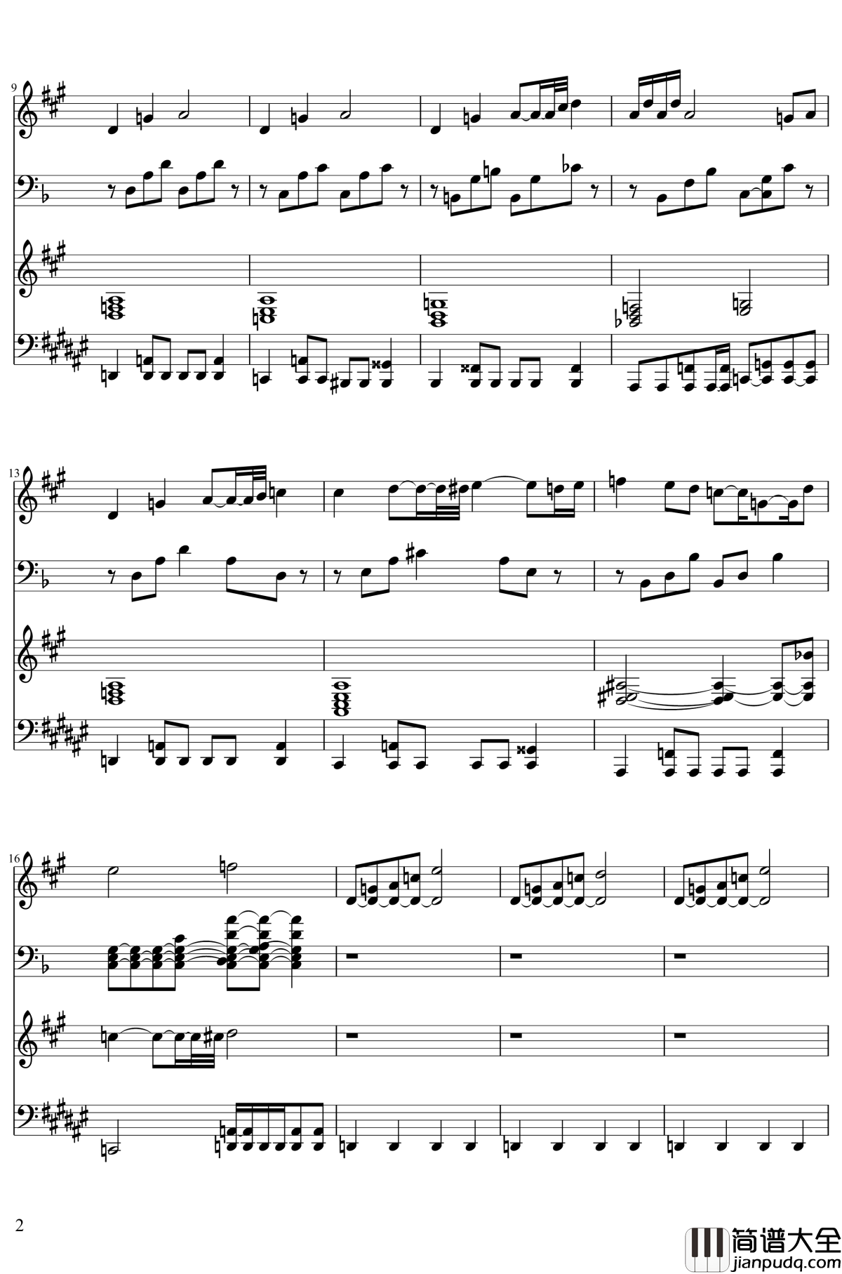 永远的三日天下钢琴谱_东方project/東方project