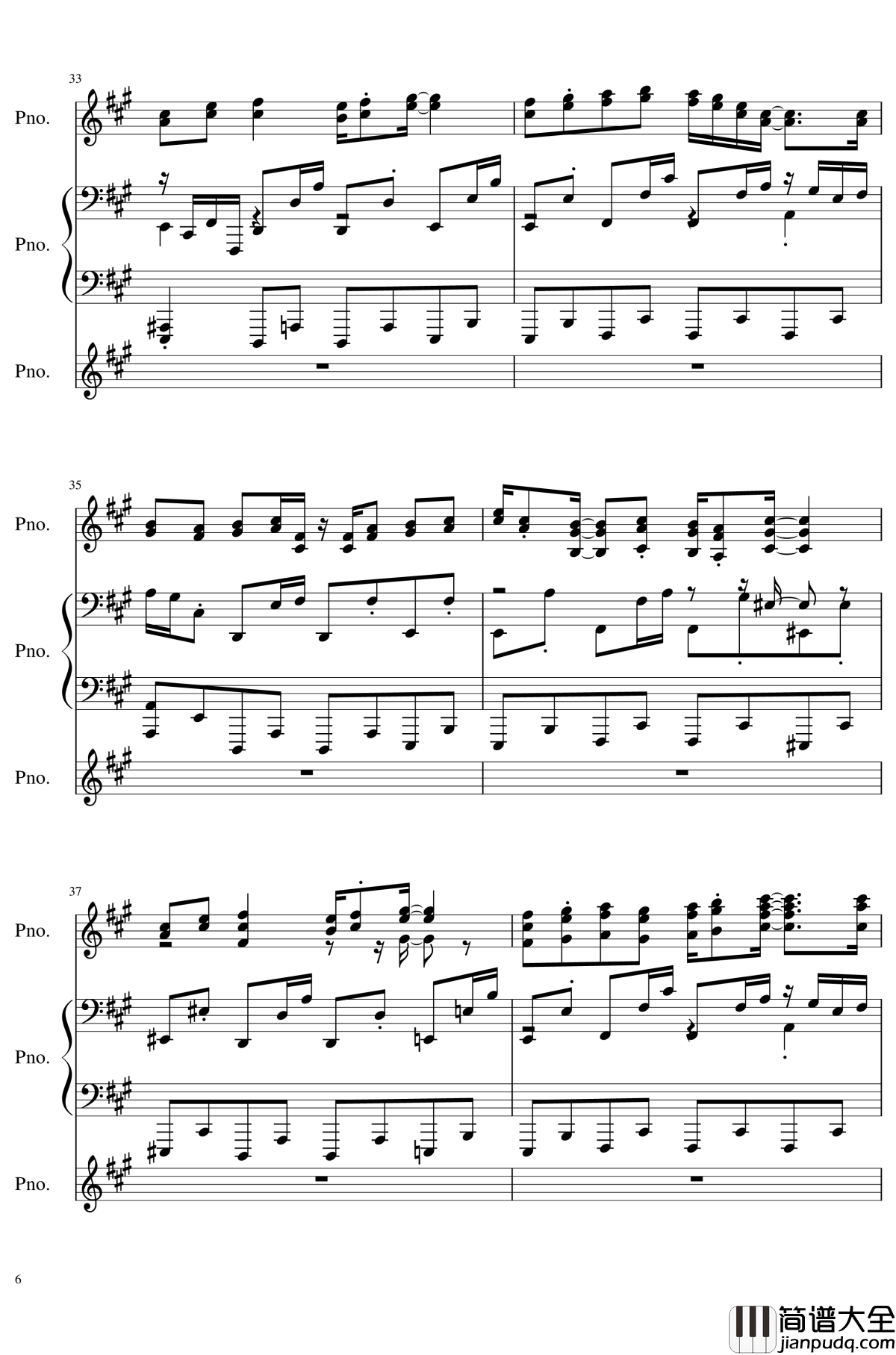 天真无邪的二人博物志钢琴谱_东方project/東方peoject