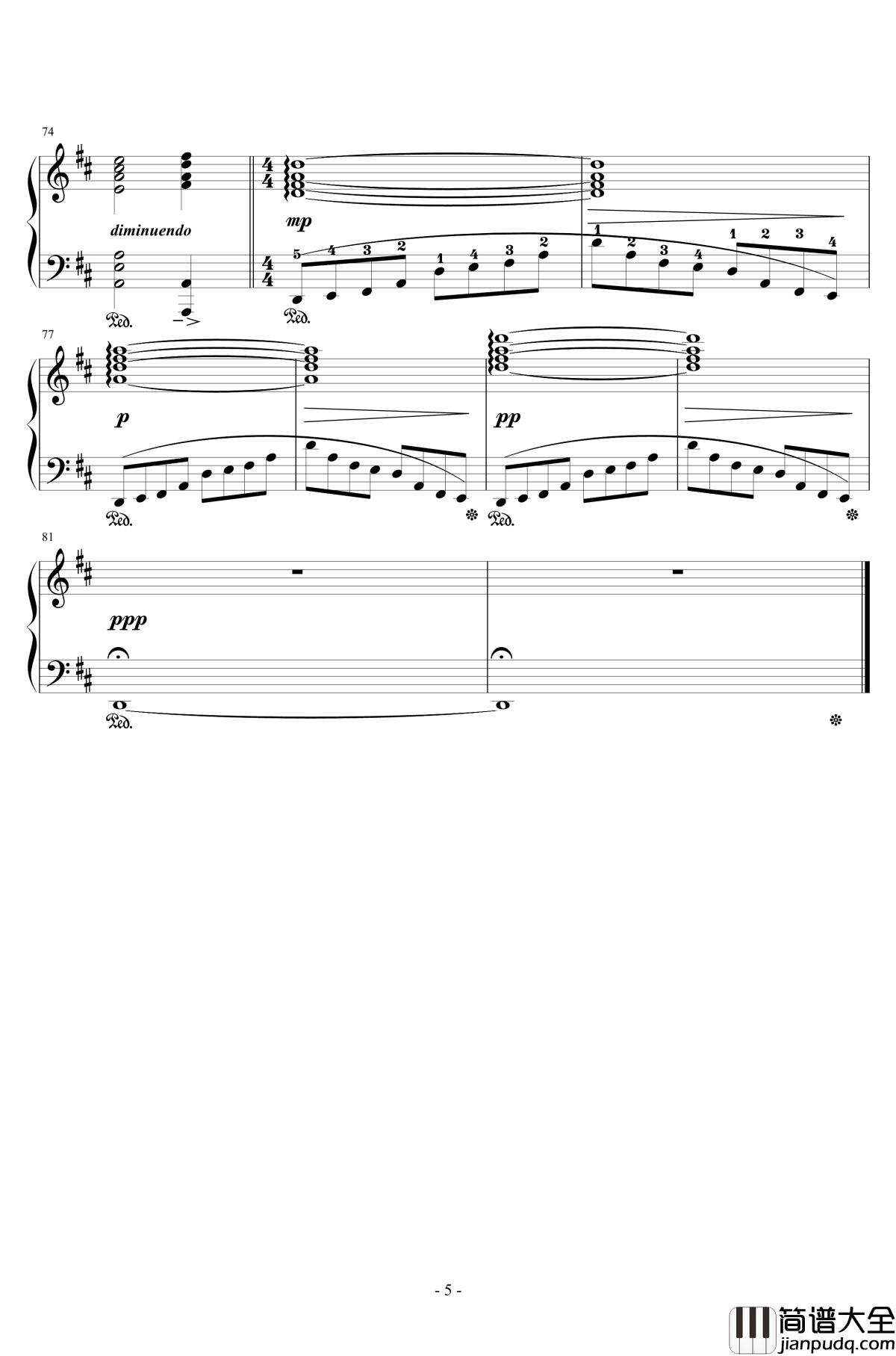 悠久の風伝説钢琴谱_植松伸夫_風の追憶