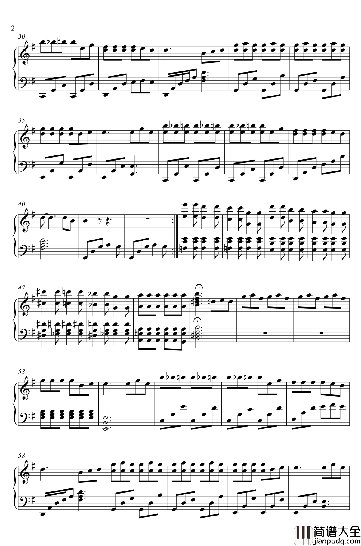 小半钢琴谱_宇星_陈粒