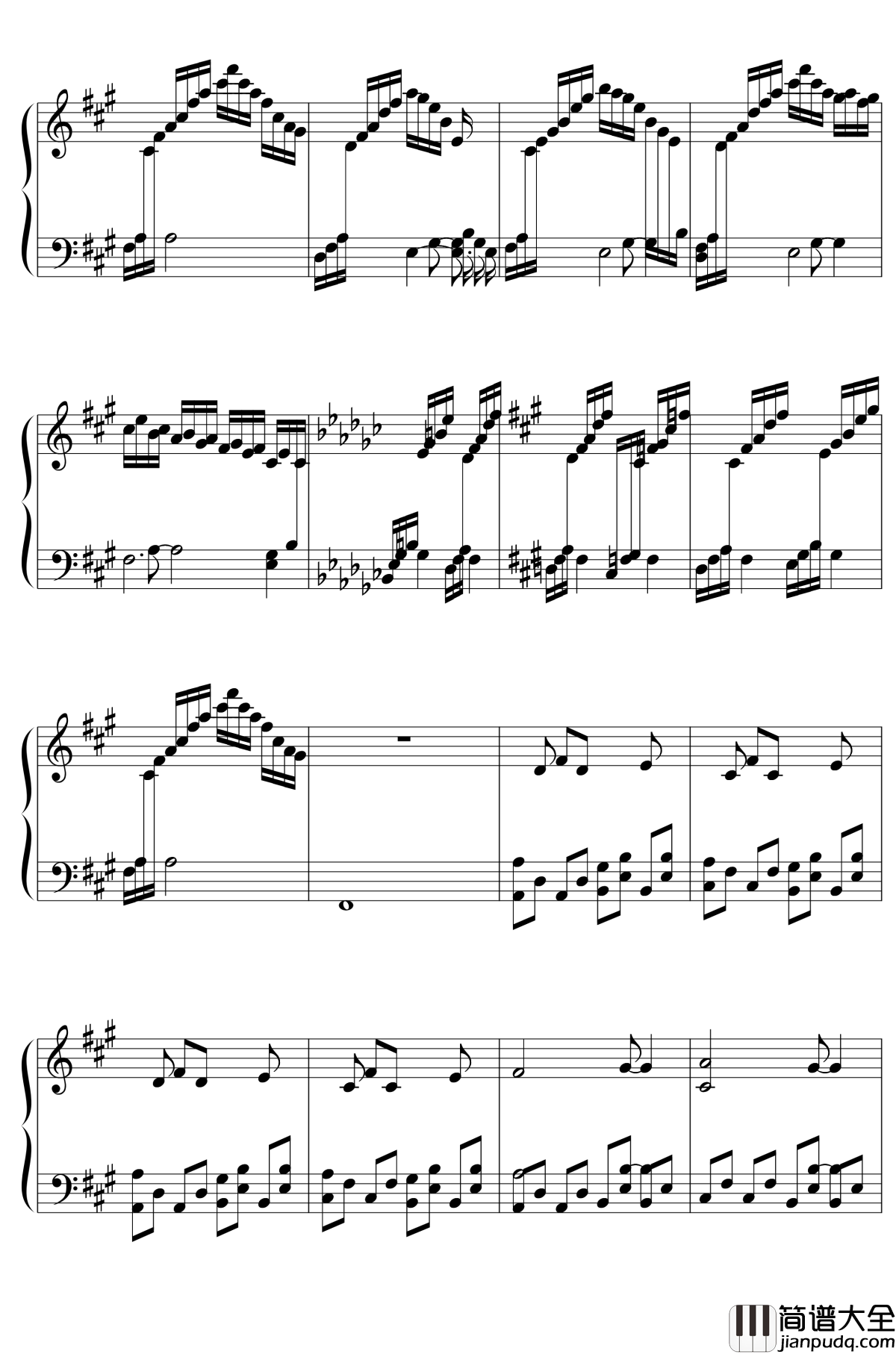 广重36号钢琴谱_东方project_东方project__Neo_Super_Express