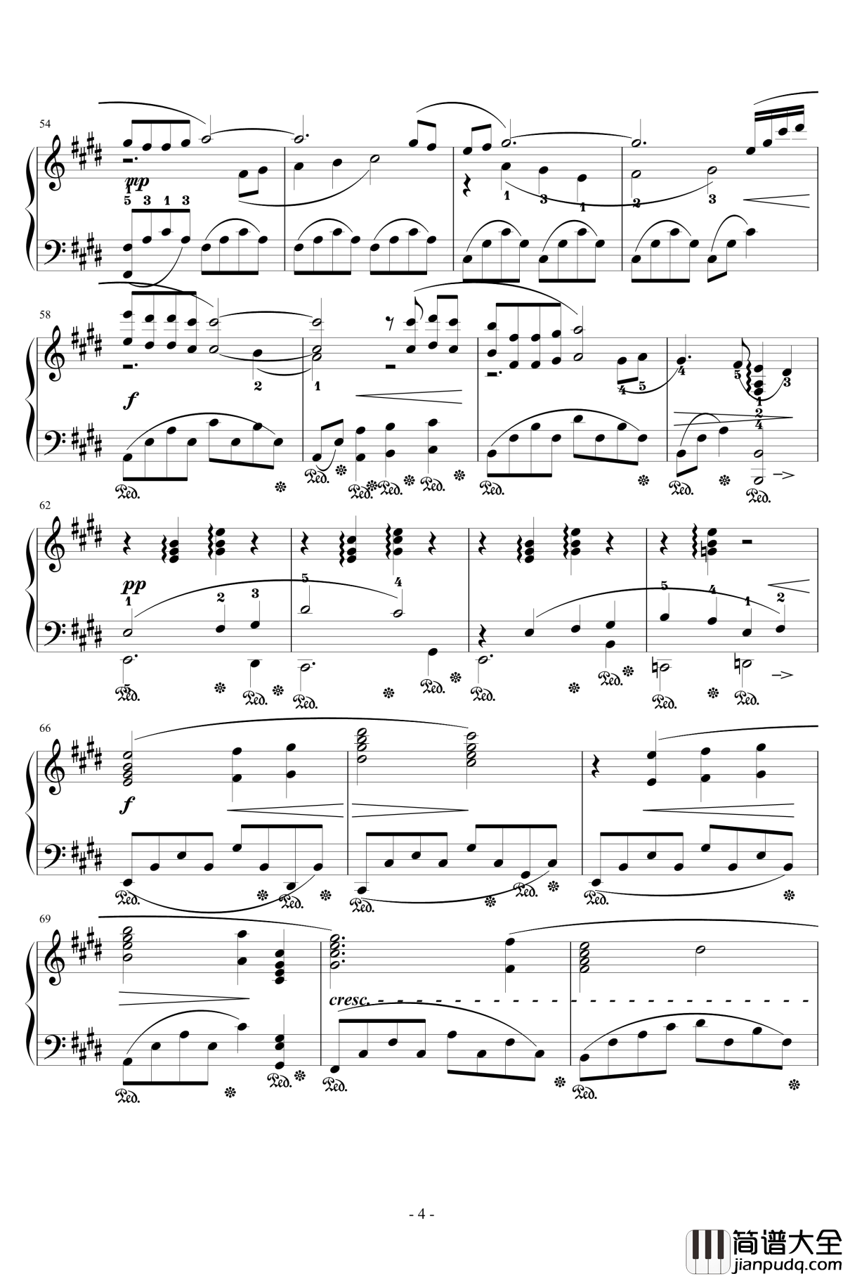 Final_Fantasy_7_Main_Theme钢琴谱_植松伸夫