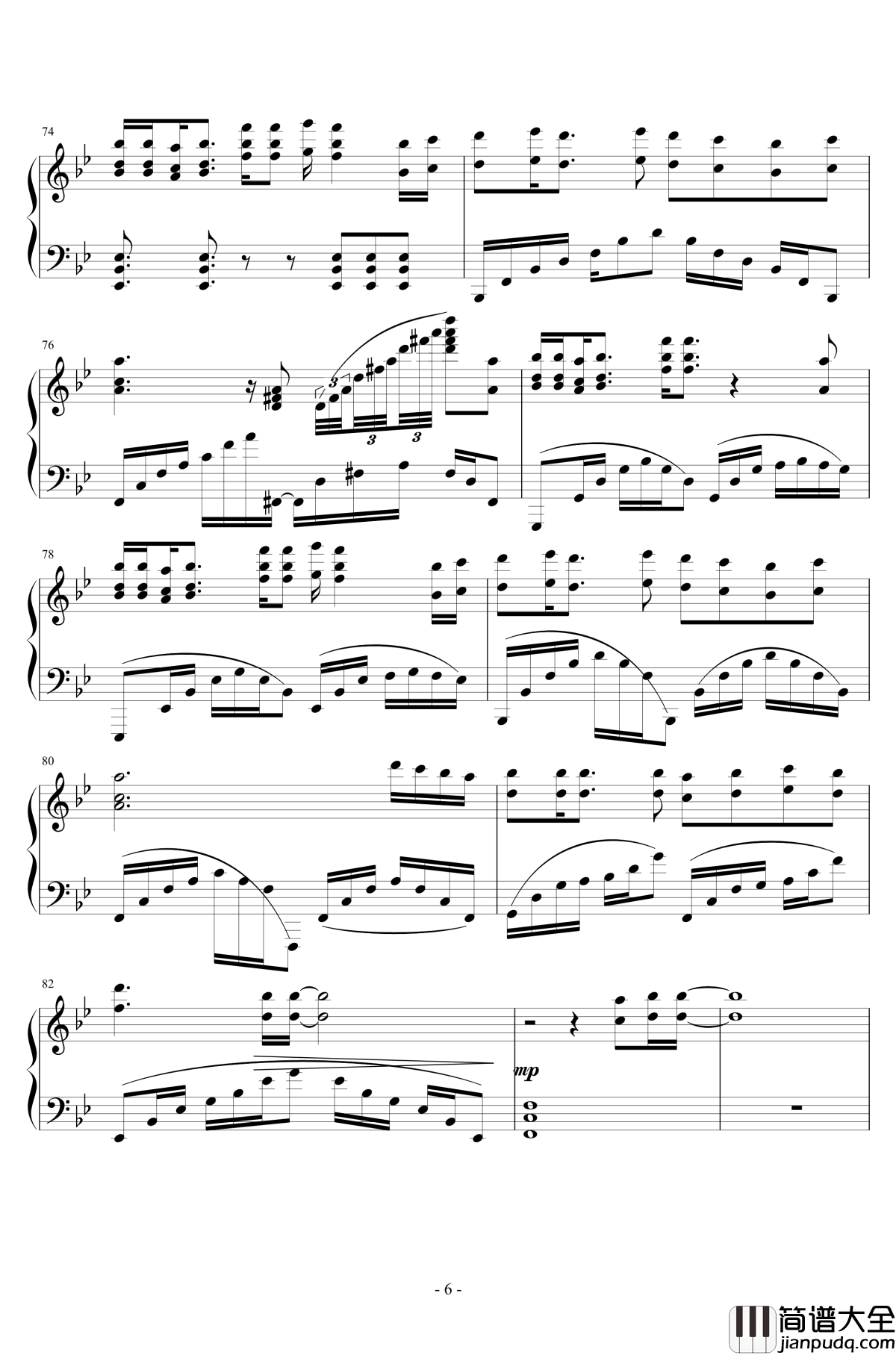 Weight_Of_The_World钢琴谱_周年版_monaca