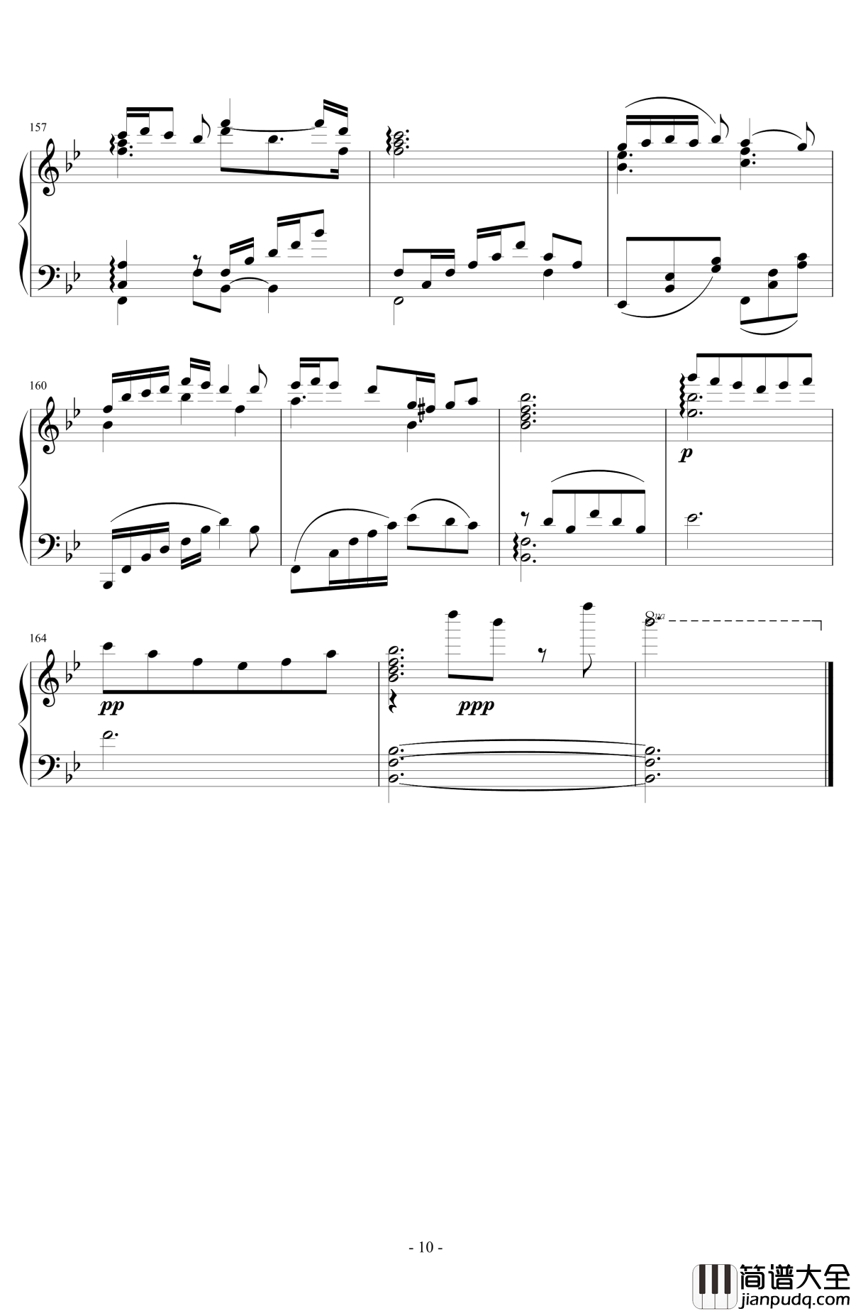 星空下的内浦钢琴谱_Kunikida_Hanayo