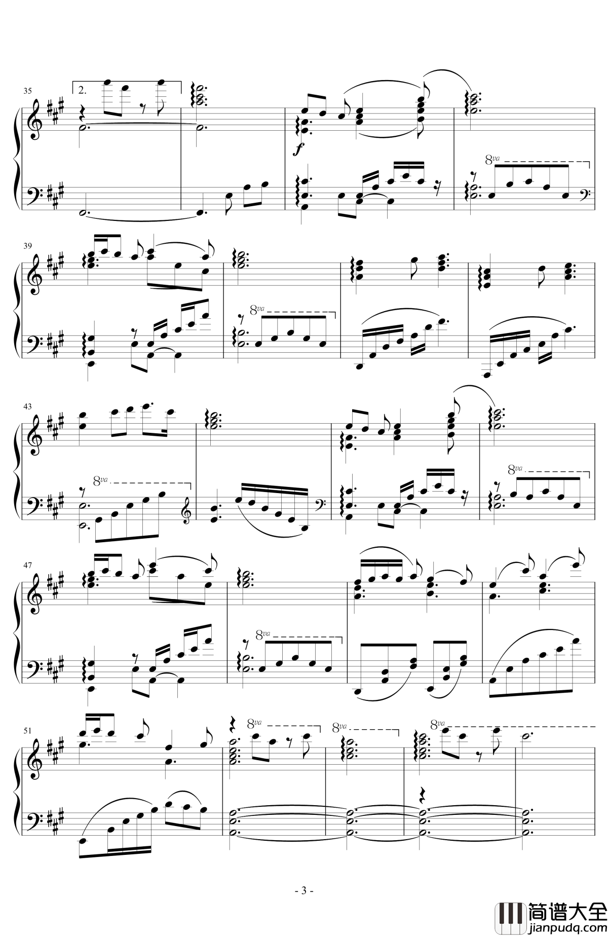 星空下的内浦钢琴谱_Kunikida_Hanayo