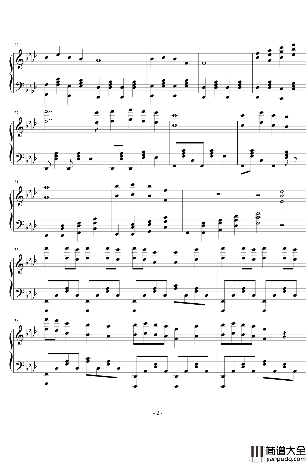 TheFatRat钢琴谱_no_no_no_胖鼠乐队