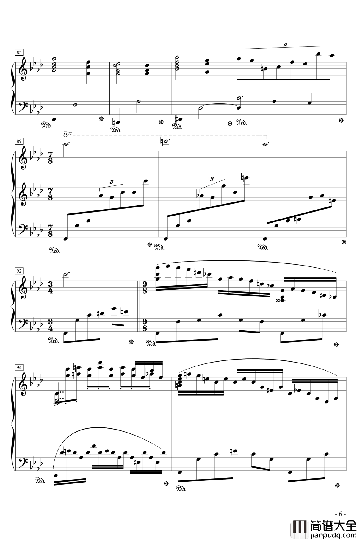 Gambling_Dance钢琴谱_冰Go