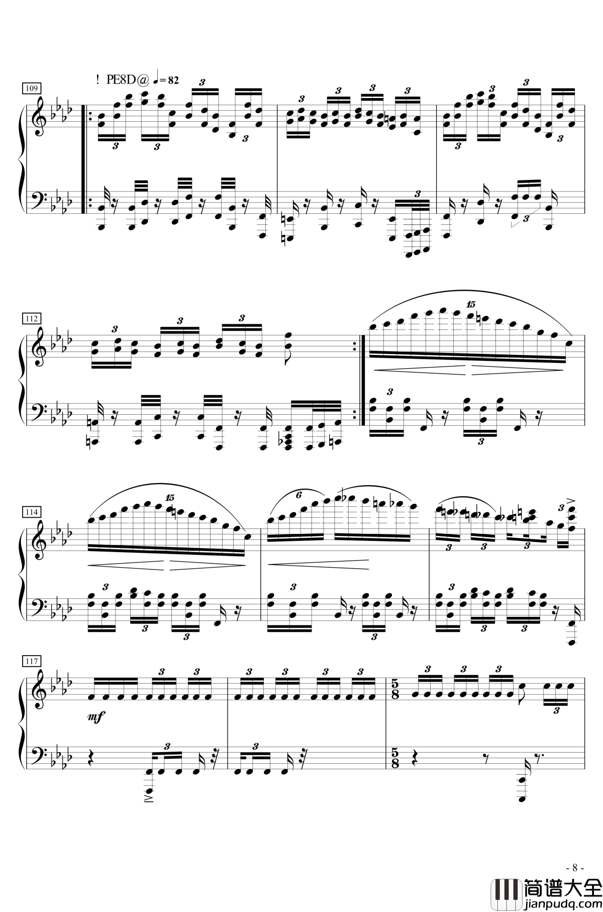 Gambling_Dance钢琴谱_冰Go