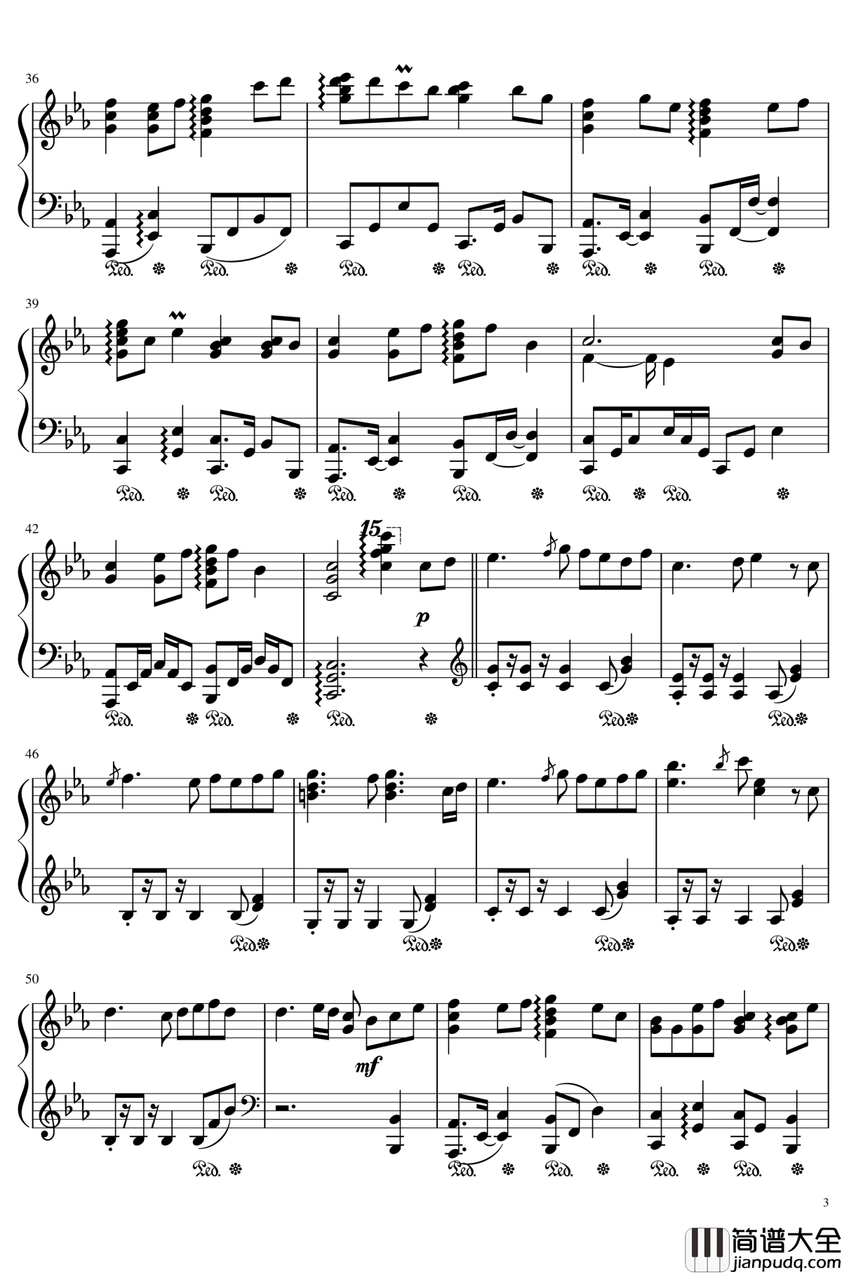 砕月钢琴谱__幻想游戏集_Broken_Moon_东方萃梦想_触手猴