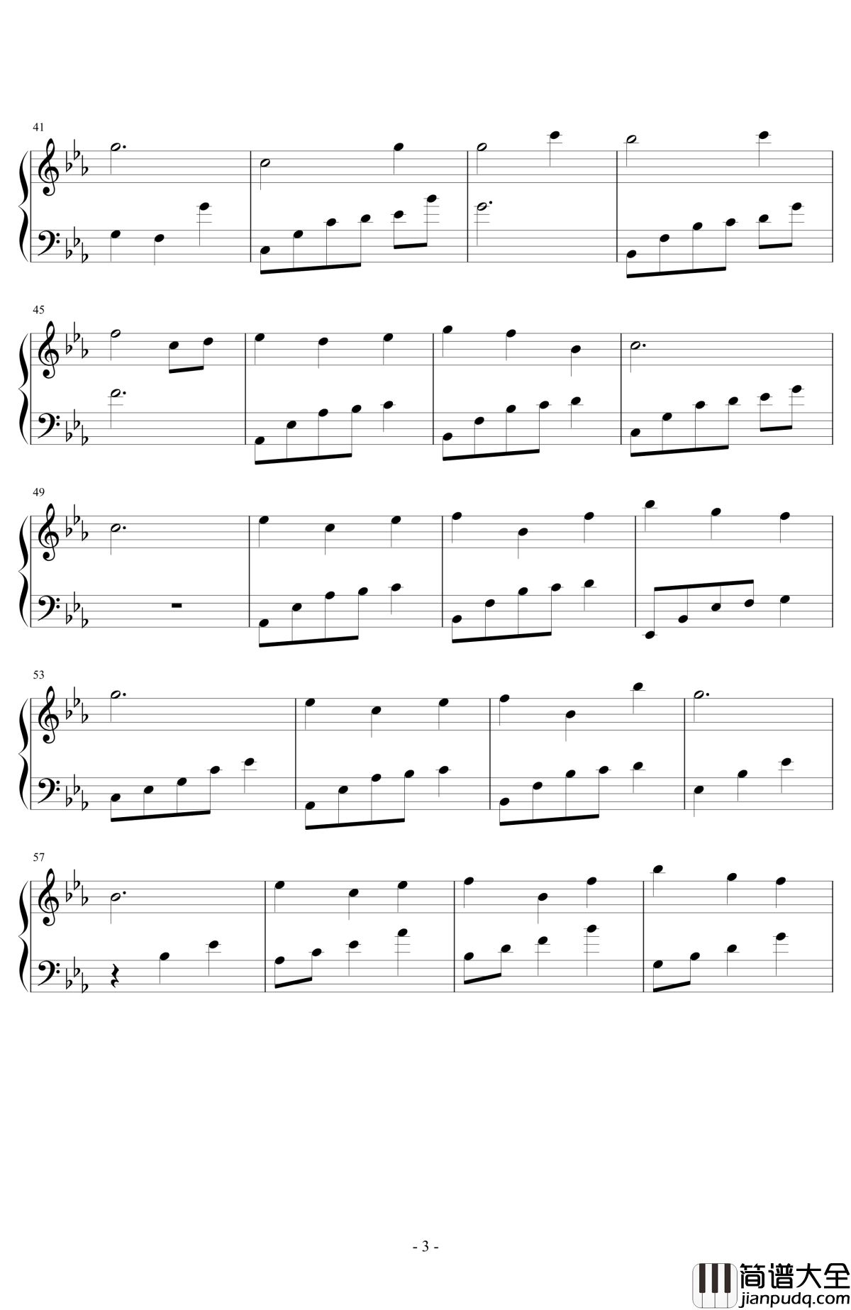 不老梦钢琴谱_修改版_银临