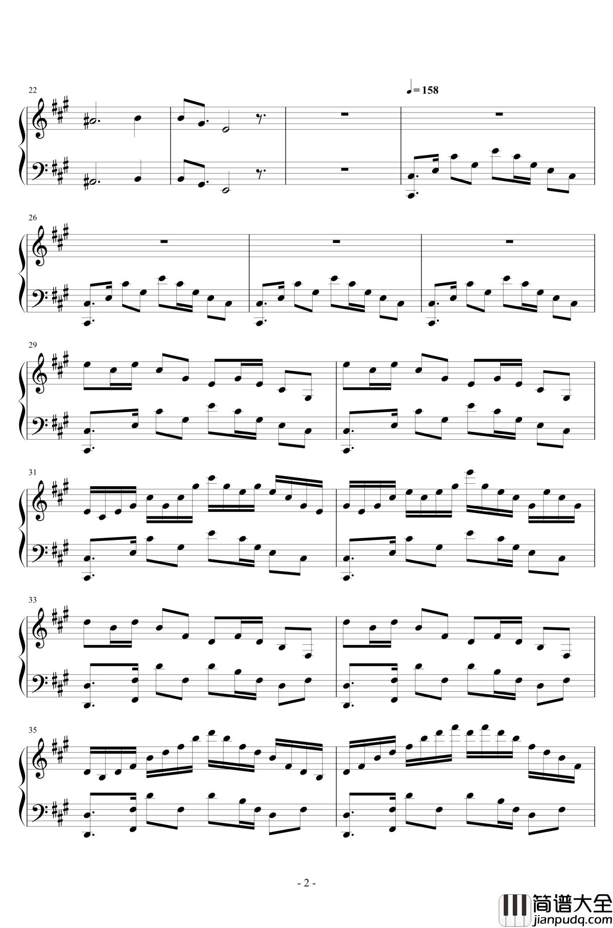 黄昏回旋曲钢琴谱_LN原创_pltp20176211137__Op.1