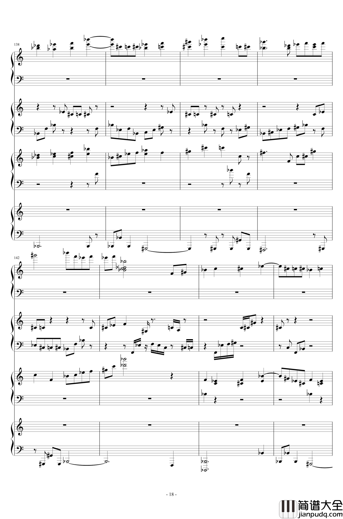 Last_Occultism钢琴谱_东方深秘录_东方project_现世的秘术师