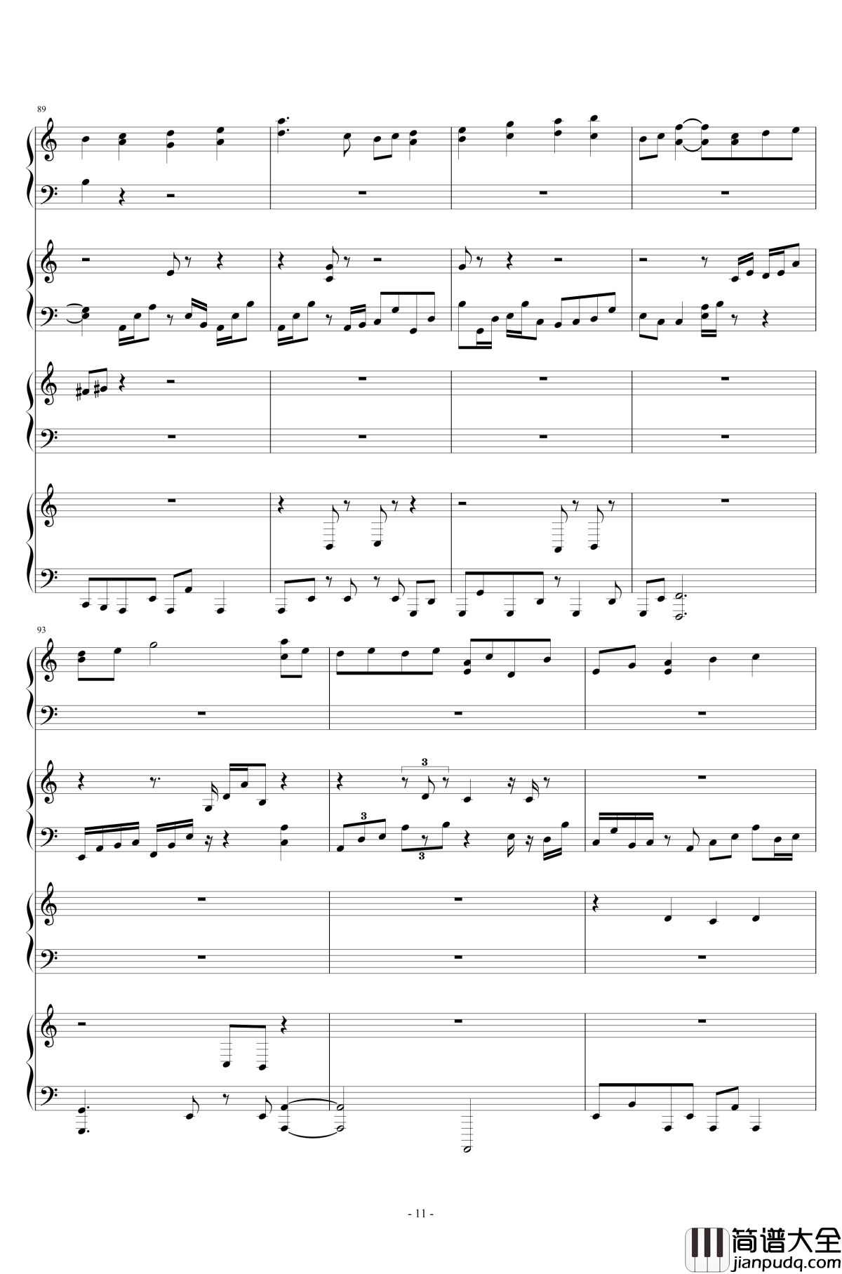 Last_Occultism钢琴谱_东方深秘录_东方project_现世的秘术师