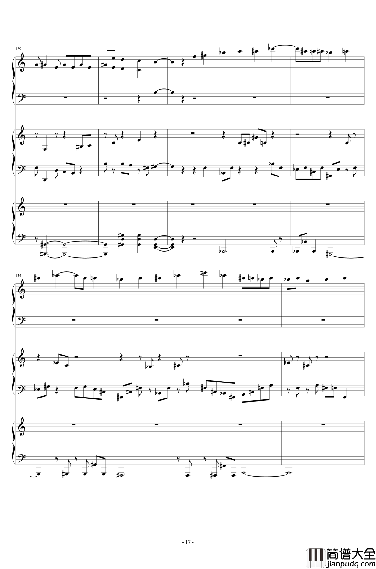 Last_Occultism钢琴谱_东方深秘录_东方project_现世的秘术师