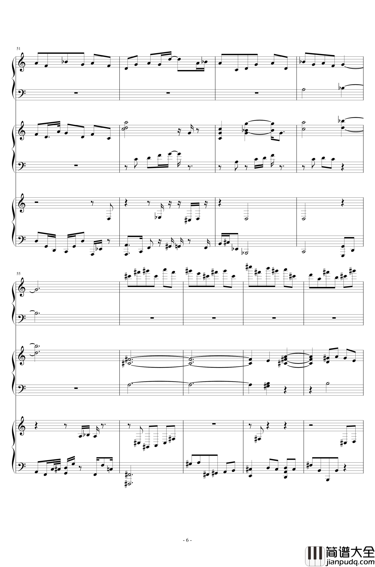 Last_Occultism钢琴谱_东方深秘录_东方project_现世的秘术师