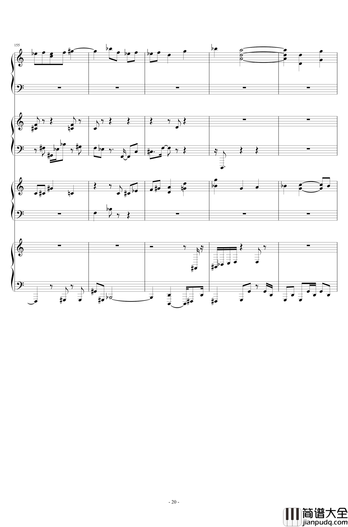 Last_Occultism钢琴谱_东方深秘录_东方project_现世的秘术师