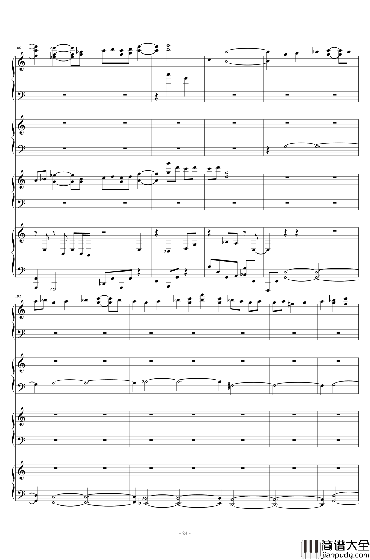 Last_Occultism钢琴谱_东方深秘录_东方project_现世的秘术师