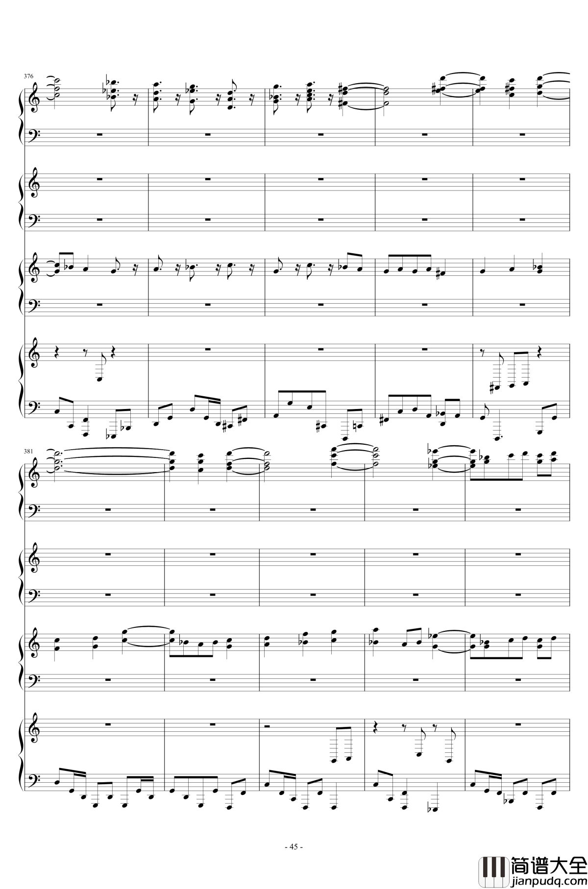 Last_Occultism钢琴谱_东方深秘录_东方project_现世的秘术师