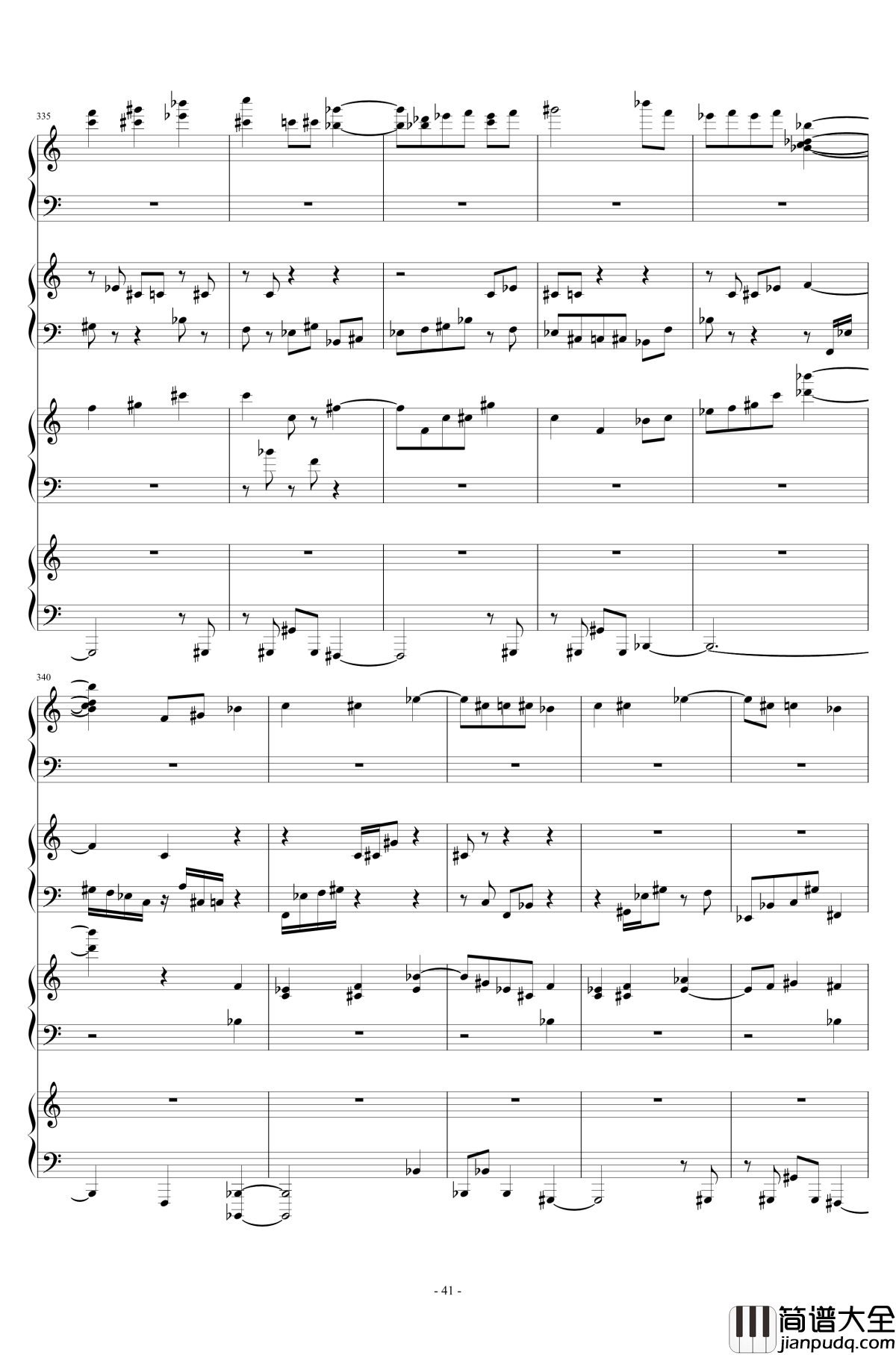 Last_Occultism钢琴谱_东方深秘录_东方project_现世的秘术师