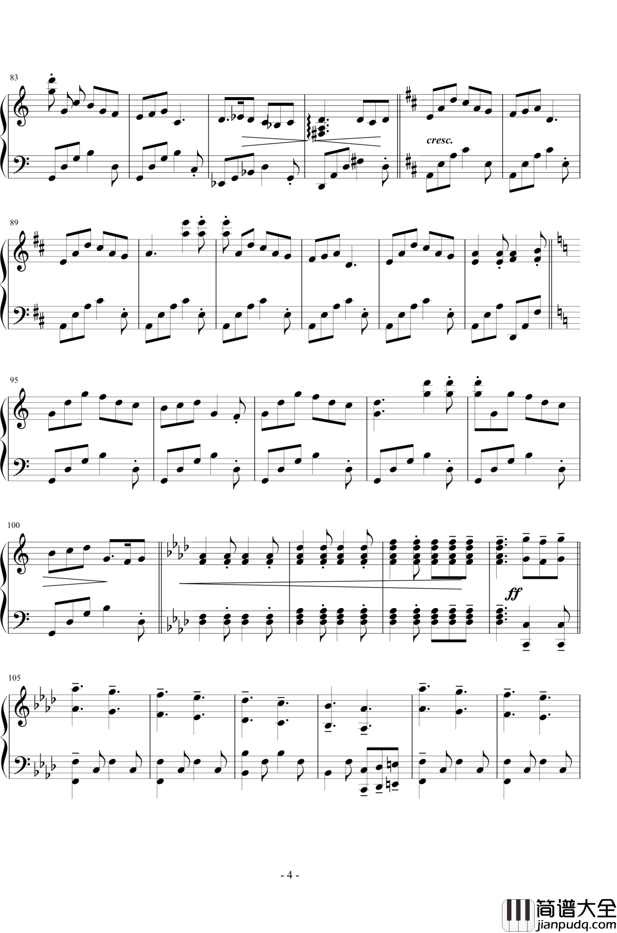 歡迎舞會钢琴谱_王者之喆_異世界