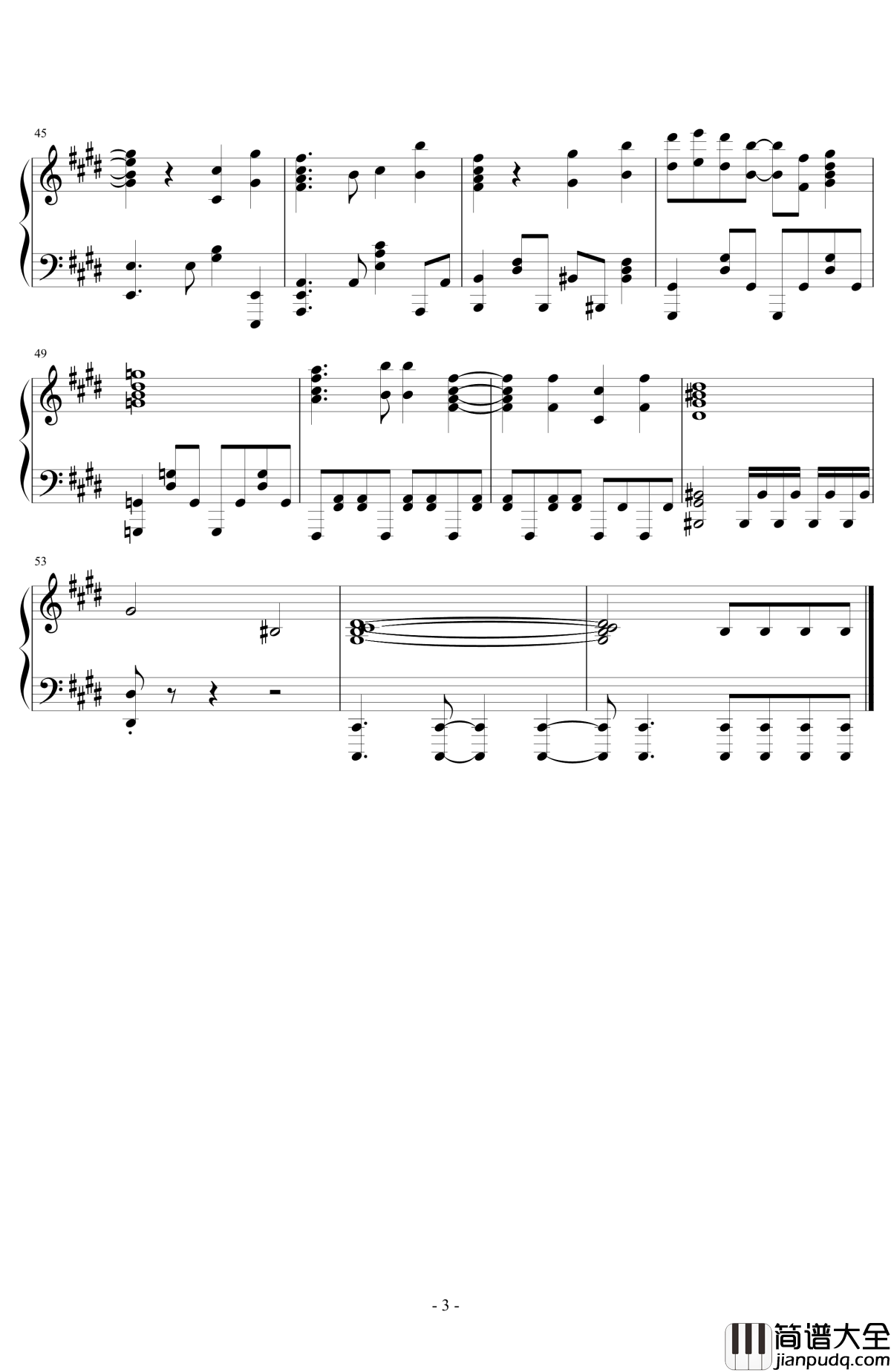 overlord第二季ED钢琴谱_不死者之王