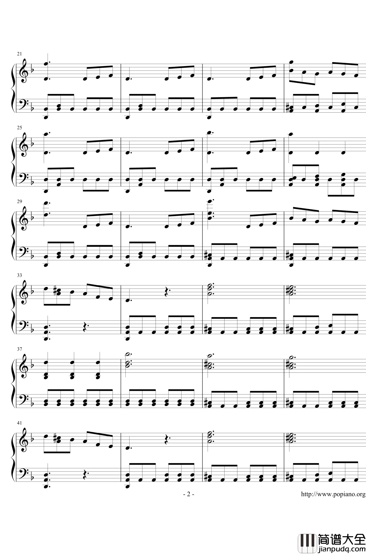 跳舞的线钢琴谱_The_Chaos