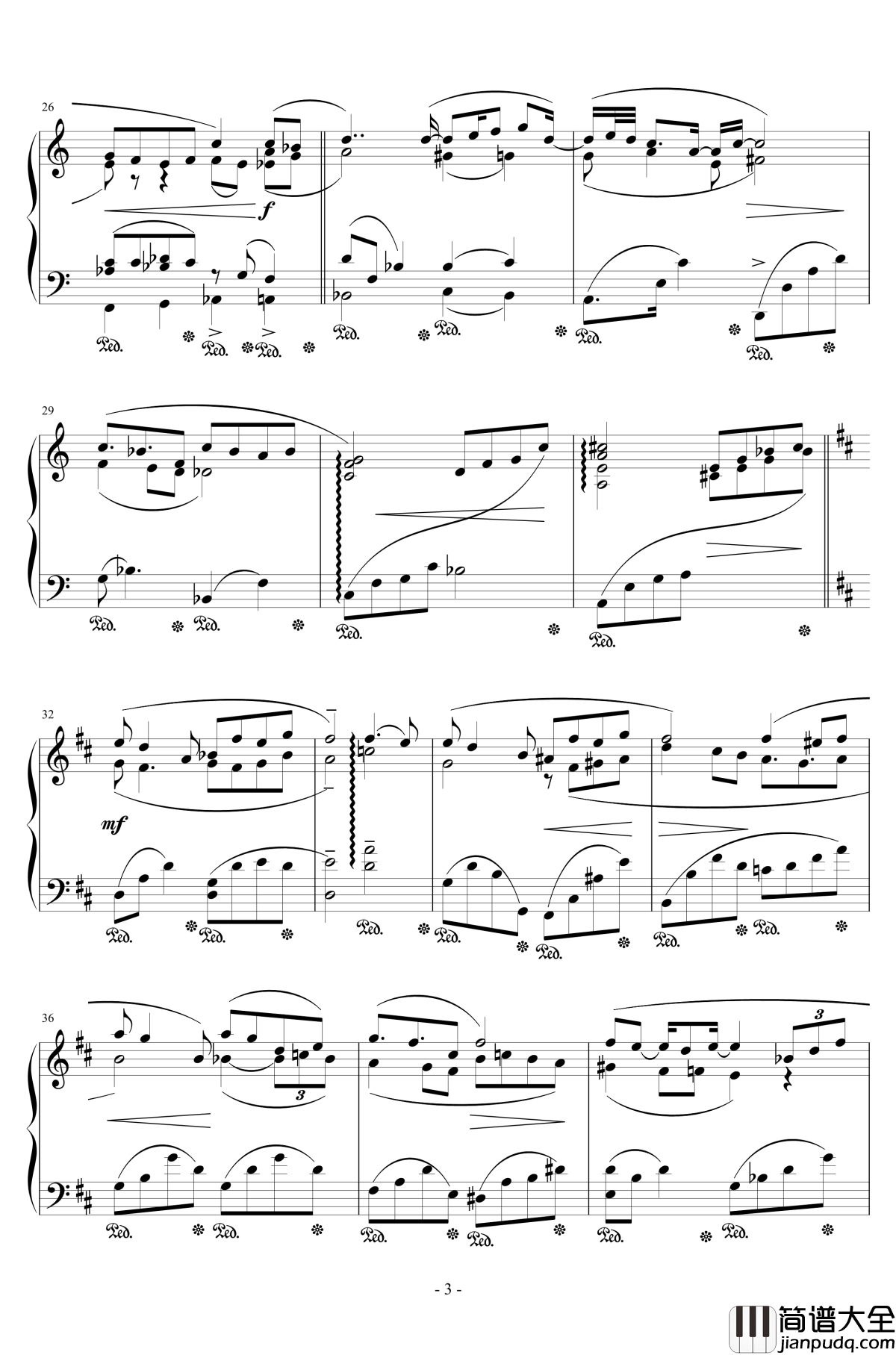 白色回忆钢琴谱_姐姐的吉他