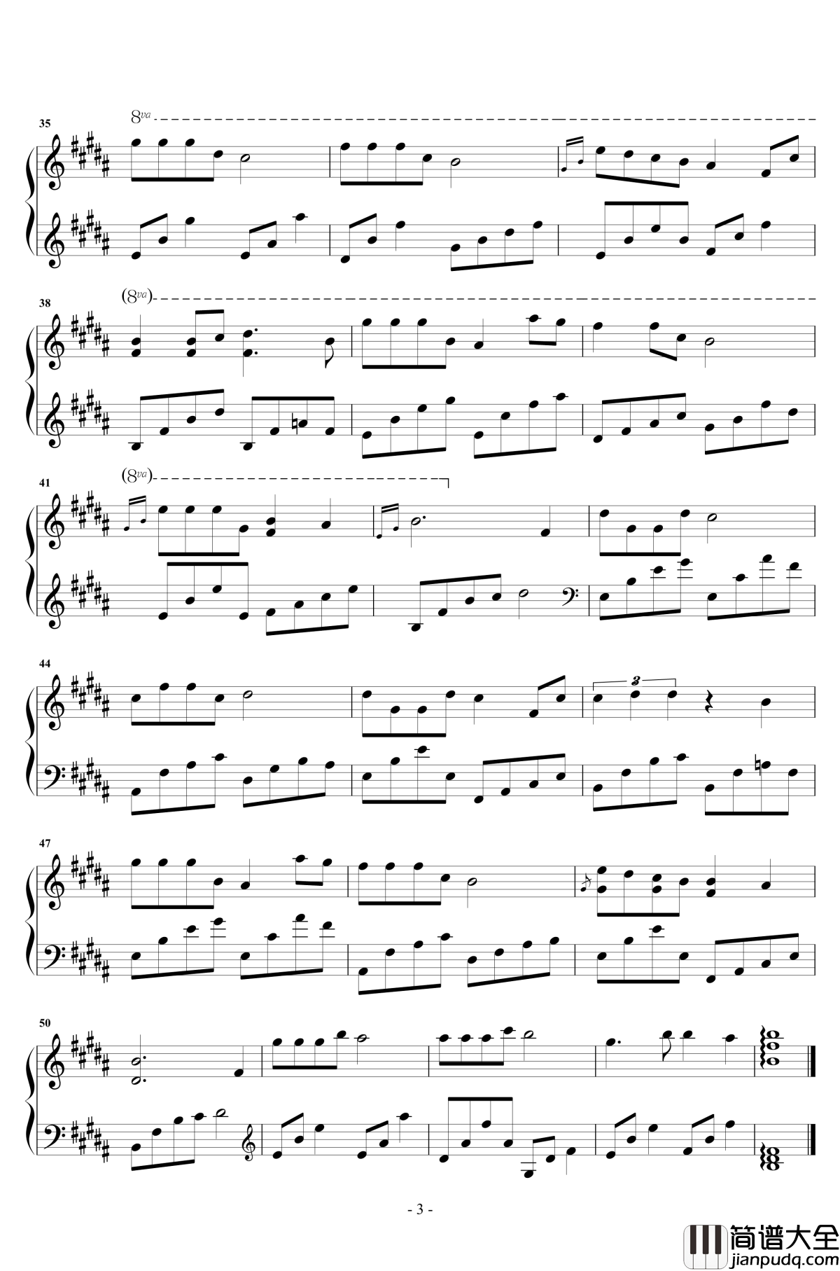 瞬间的永恒钢琴谱_赵海洋