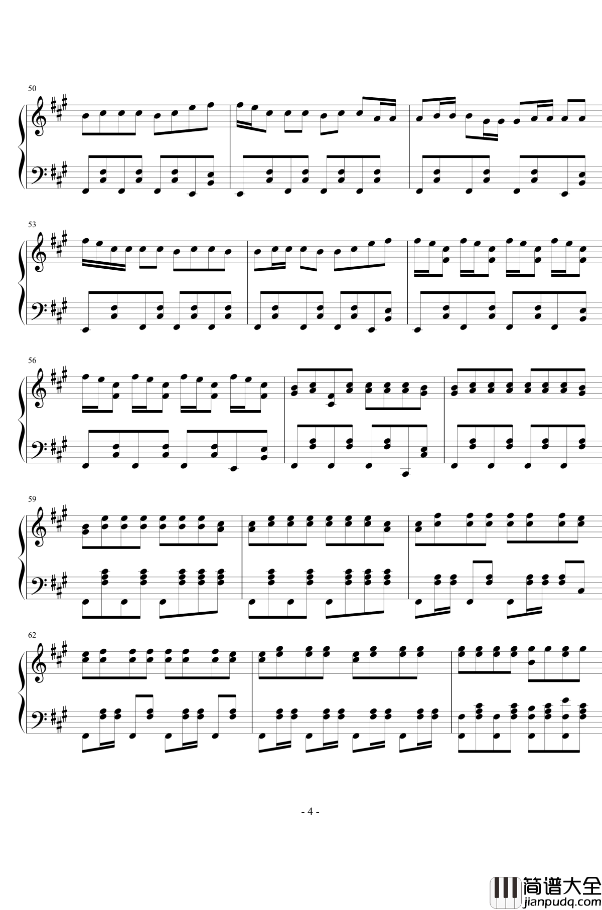 Masayoshi_Minoshima钢琴谱_斑鸠