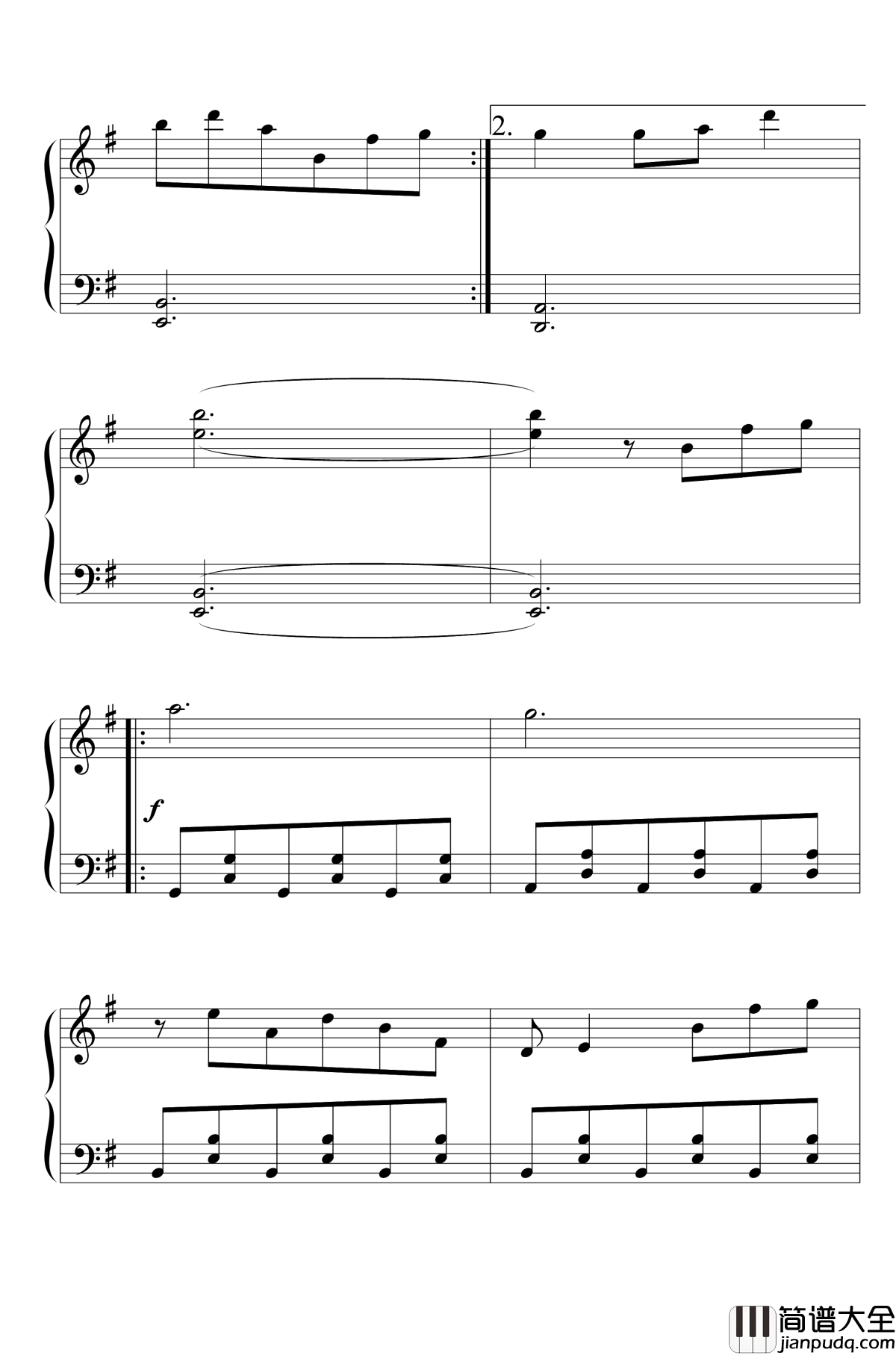 今昔幻想乡钢琴谱_Flower_Land_今昔幻想郷_东方project_东方花映塚