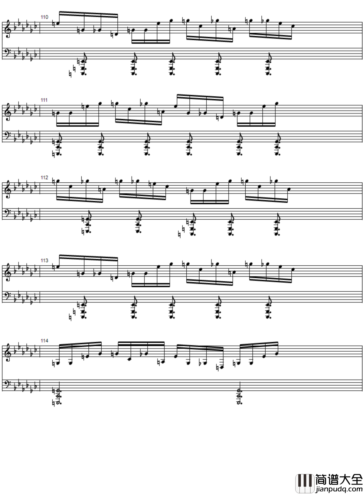 永远的巫女钢琴编配版钢琴谱_东方灵异传_zun