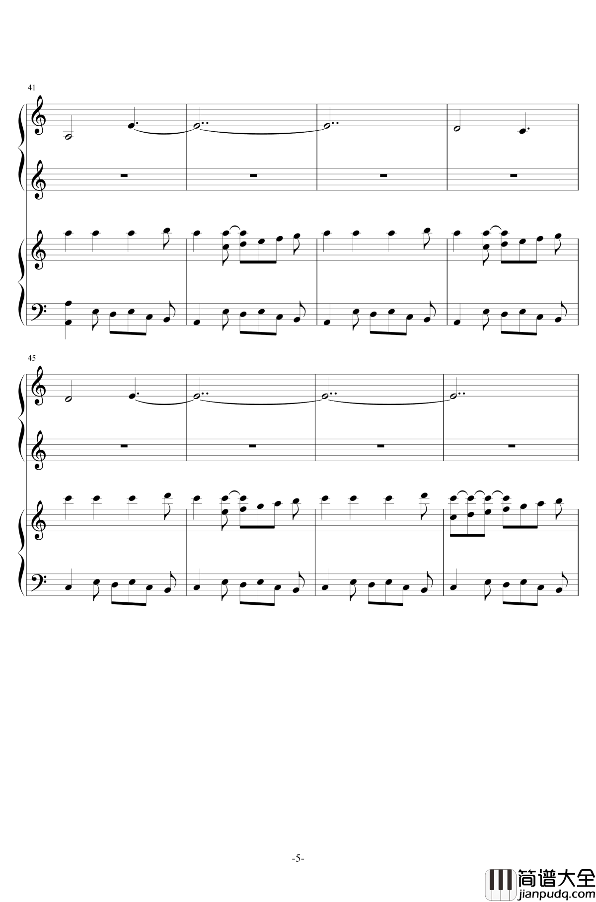 United_We_Stand_Divided_We_Fall钢琴谱_TwoStepsFromHell