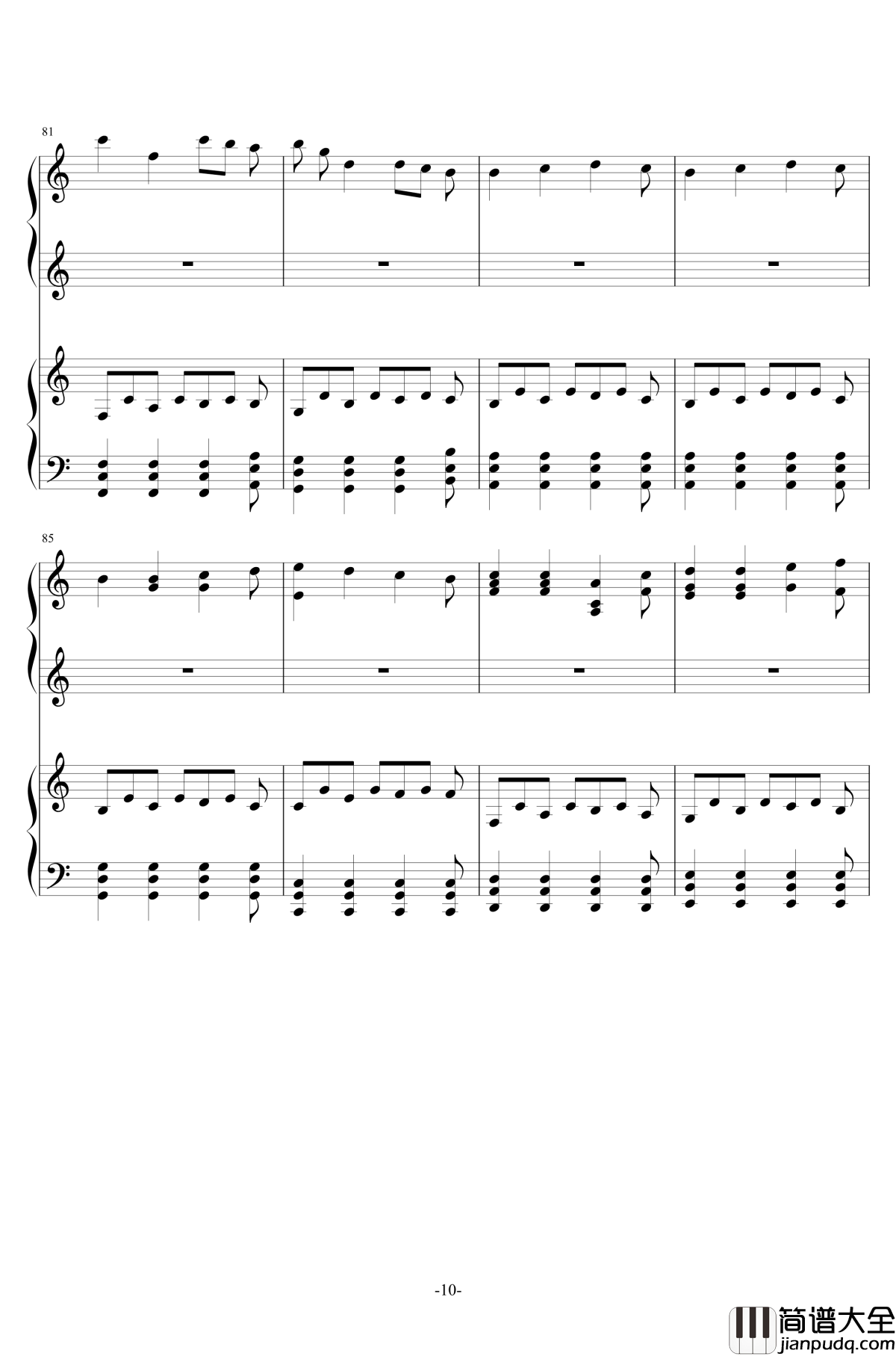 United_We_Stand_Divided_We_Fall钢琴谱_TwoStepsFromHell