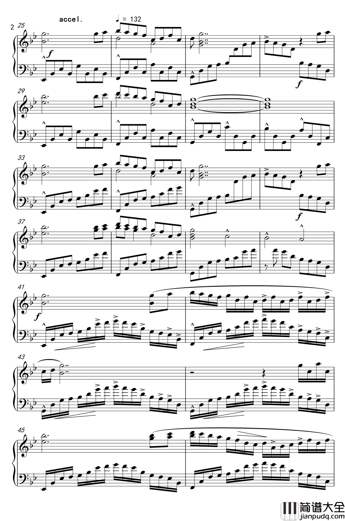 ハートグレイズ钢琴谱_原曲：向こう側の月_东方project