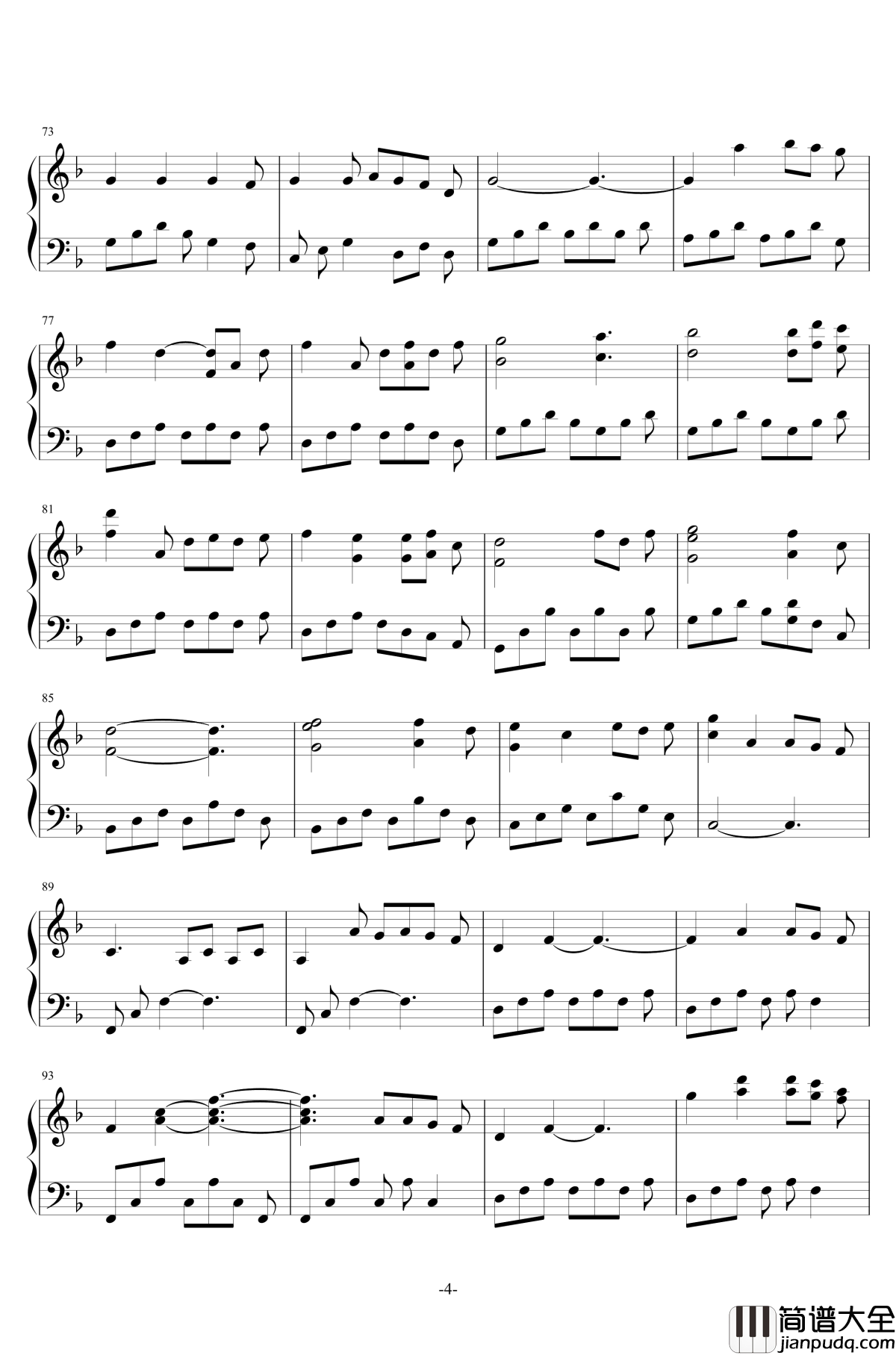 雅尼钢琴谱_Yanni