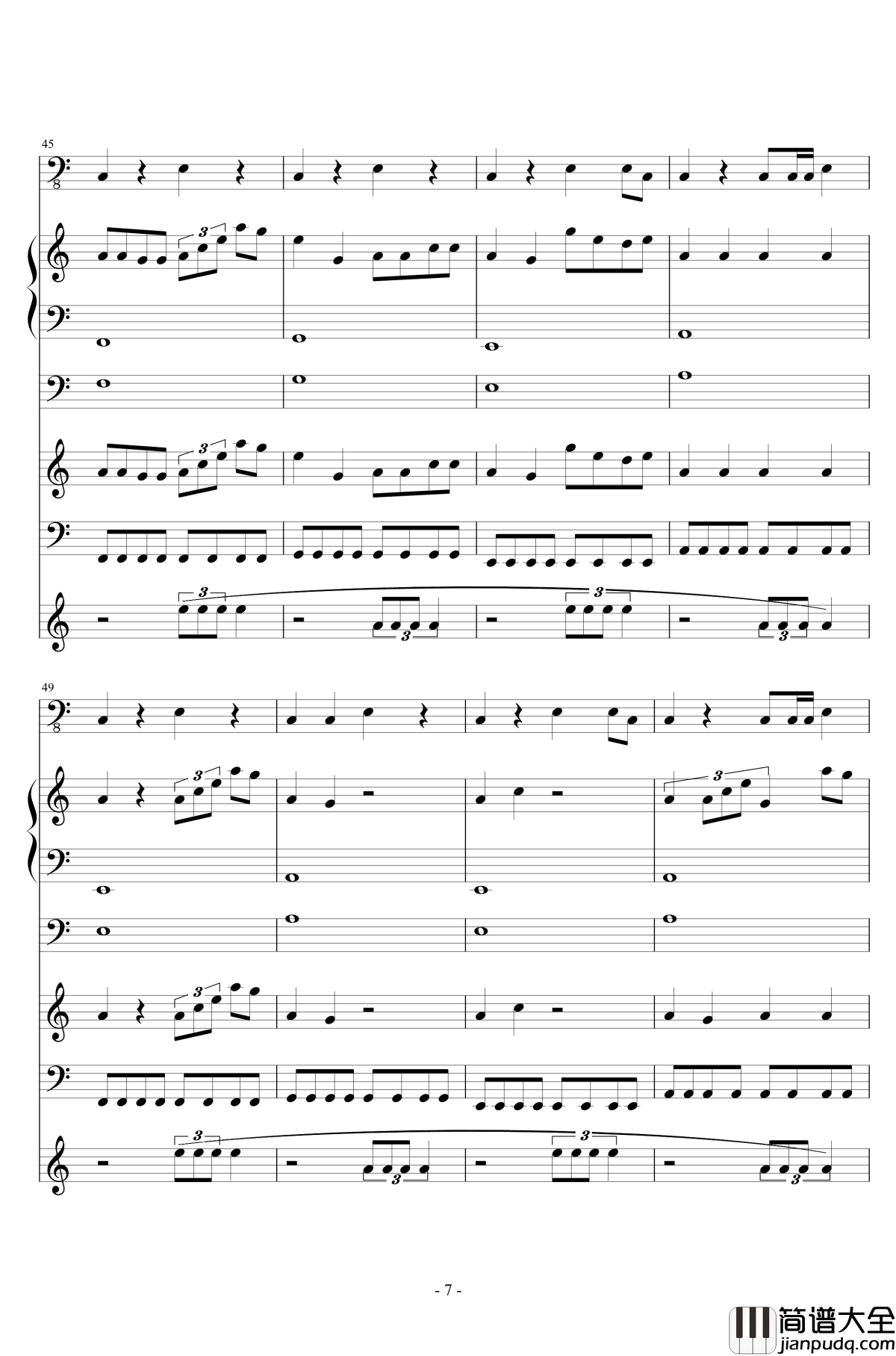 不能說钢琴谱_27890146_Untold