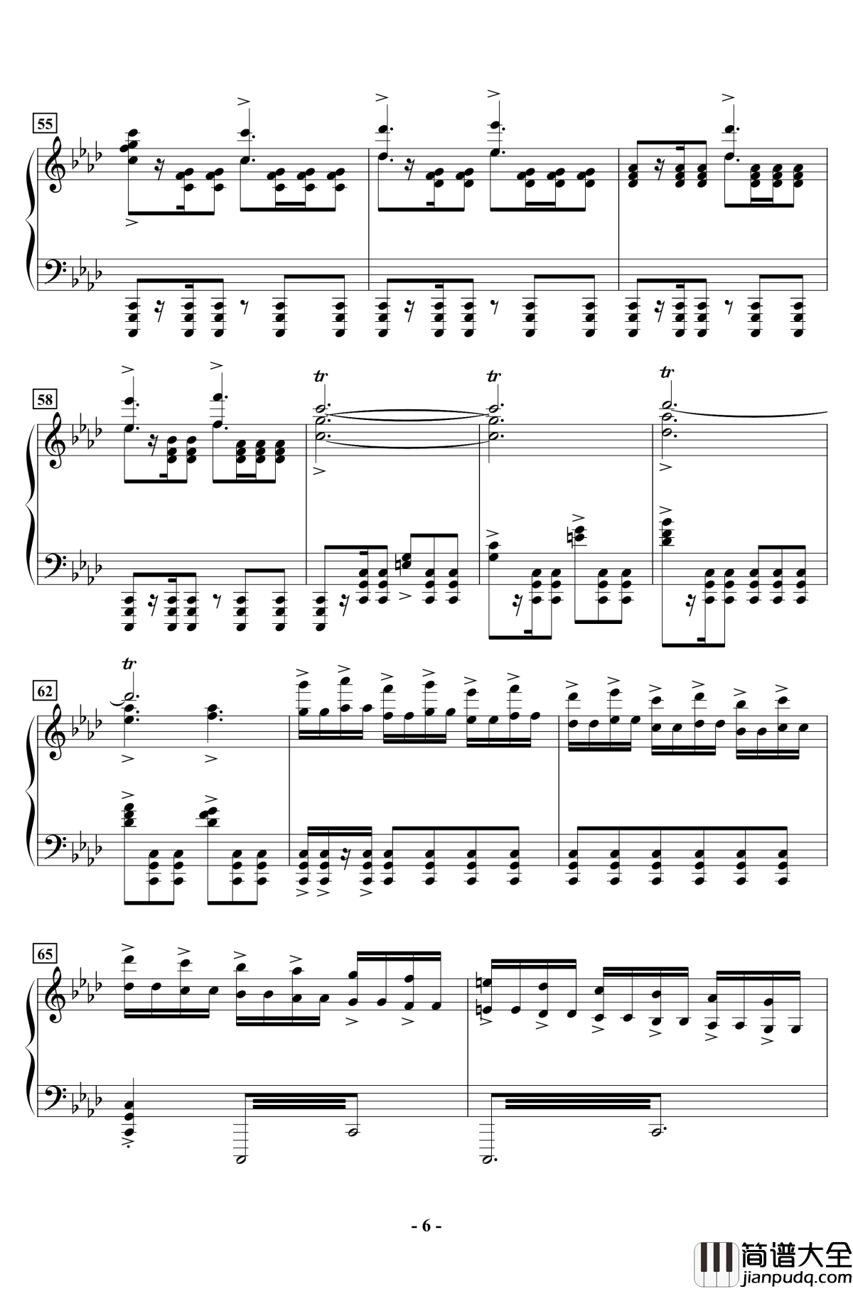 APOCALYPSIS_NOCTIS钢琴谱_下村阳子