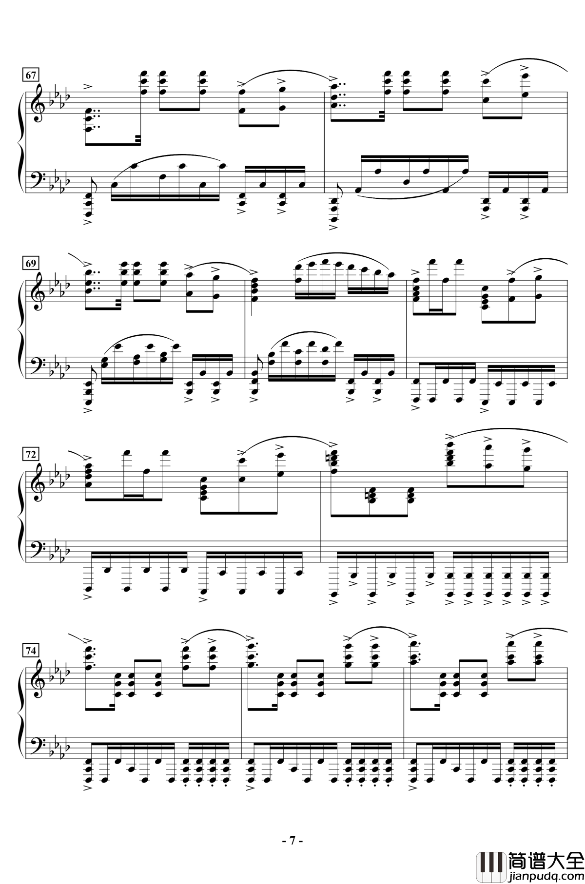 APOCALYPSIS_NOCTIS钢琴谱_下村阳子