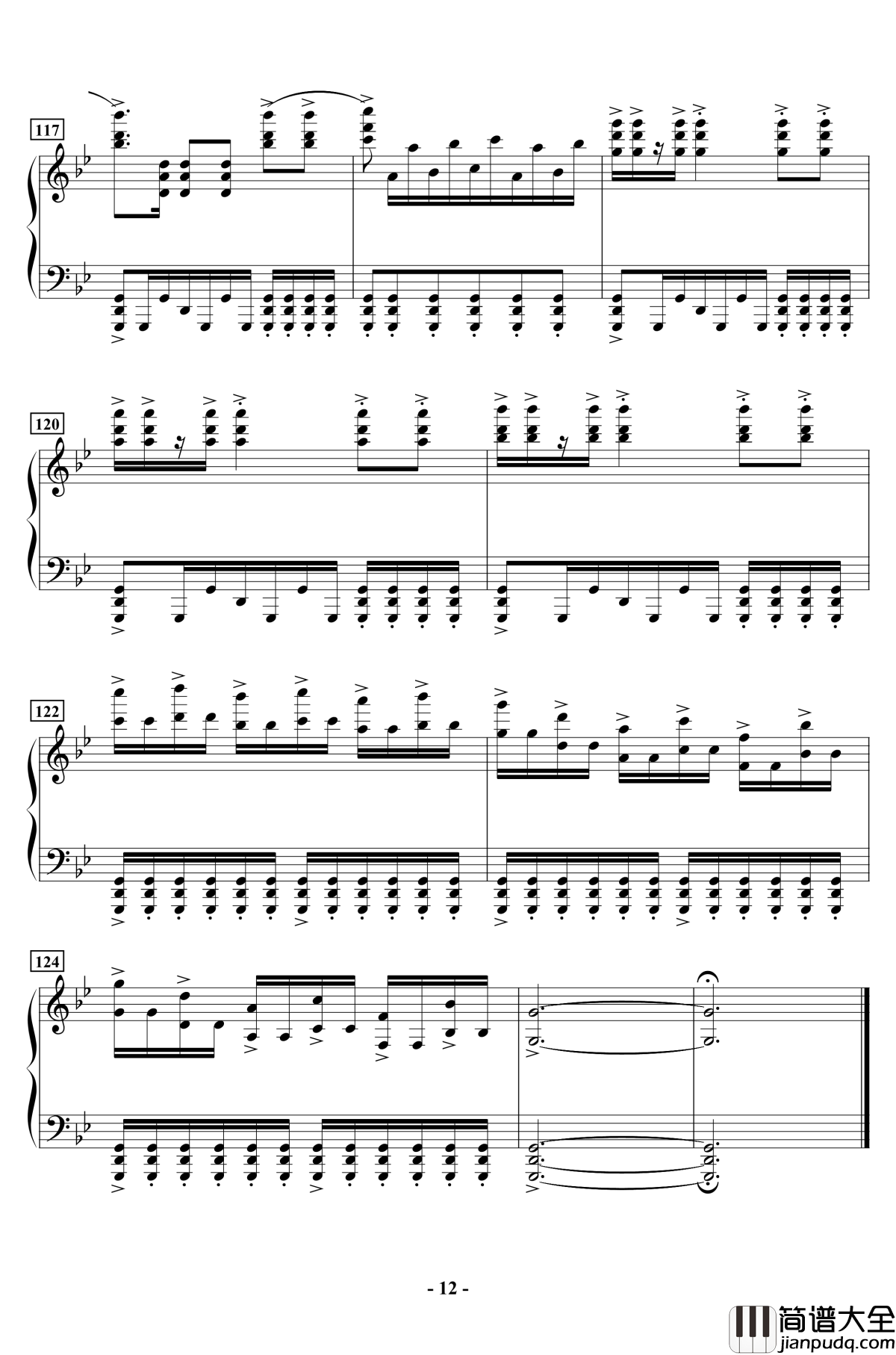 APOCALYPSIS_NOCTIS钢琴谱_下村阳子