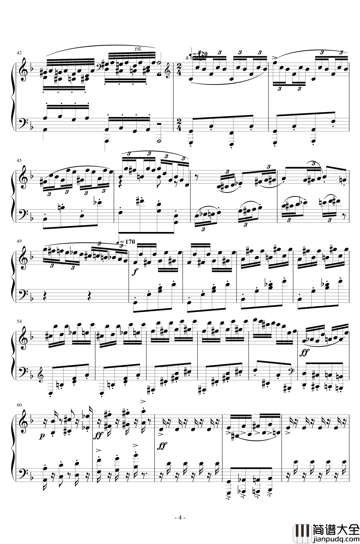 松中Op.63钢琴谱_一个球