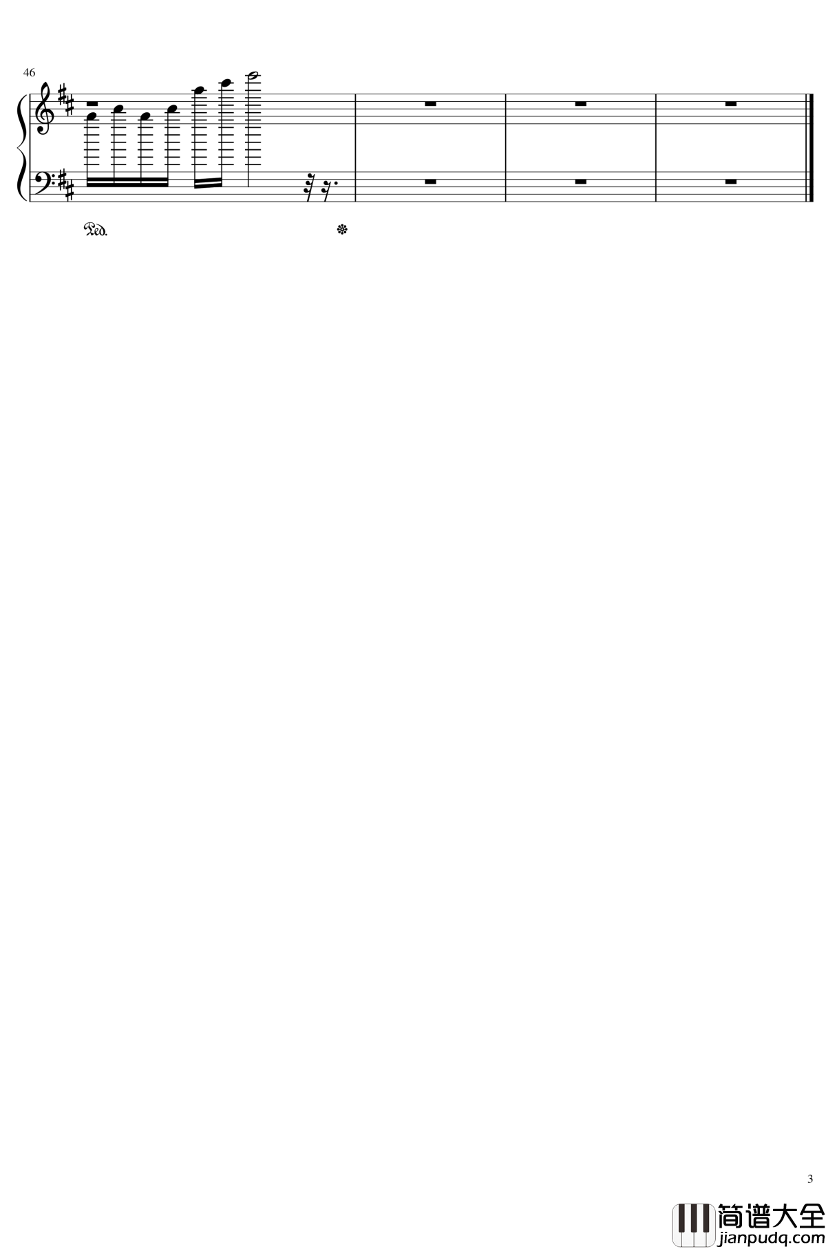 恋与制作人BGM钢琴谱_棋逢对手修改版_恋与制作人