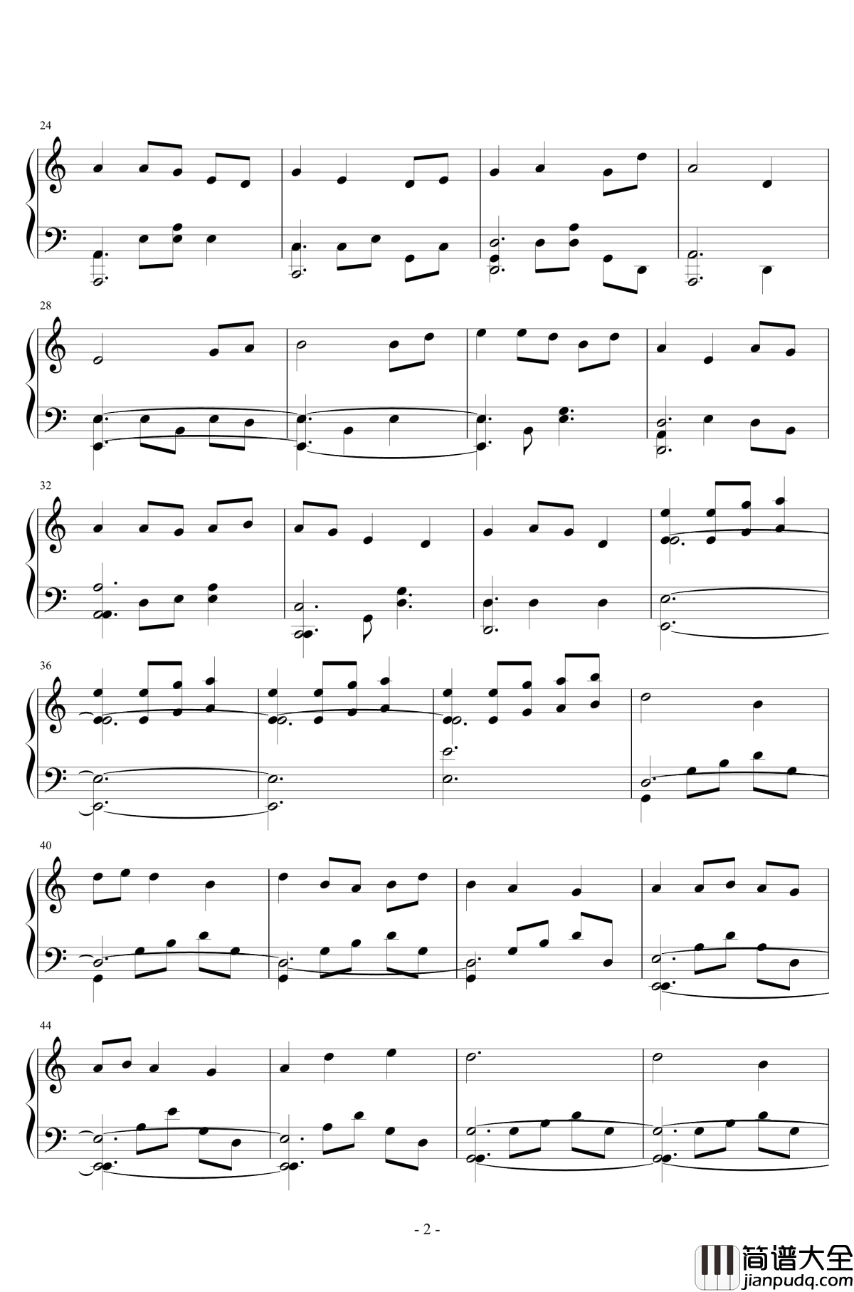 中国园林钢琴谱_The_Chinese_Garden_跳舞的线