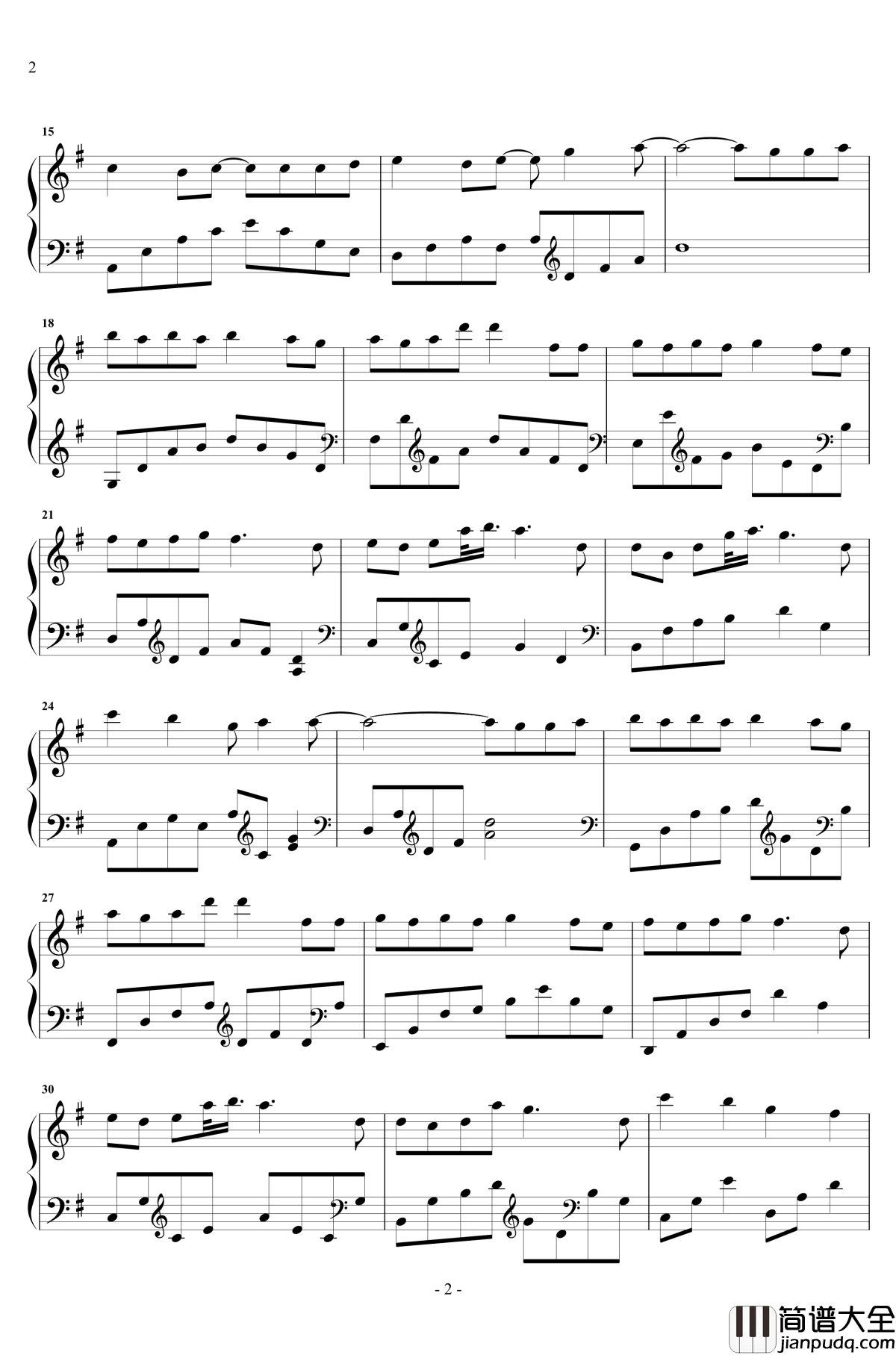 佛系少女钢琴谱_冯提莫