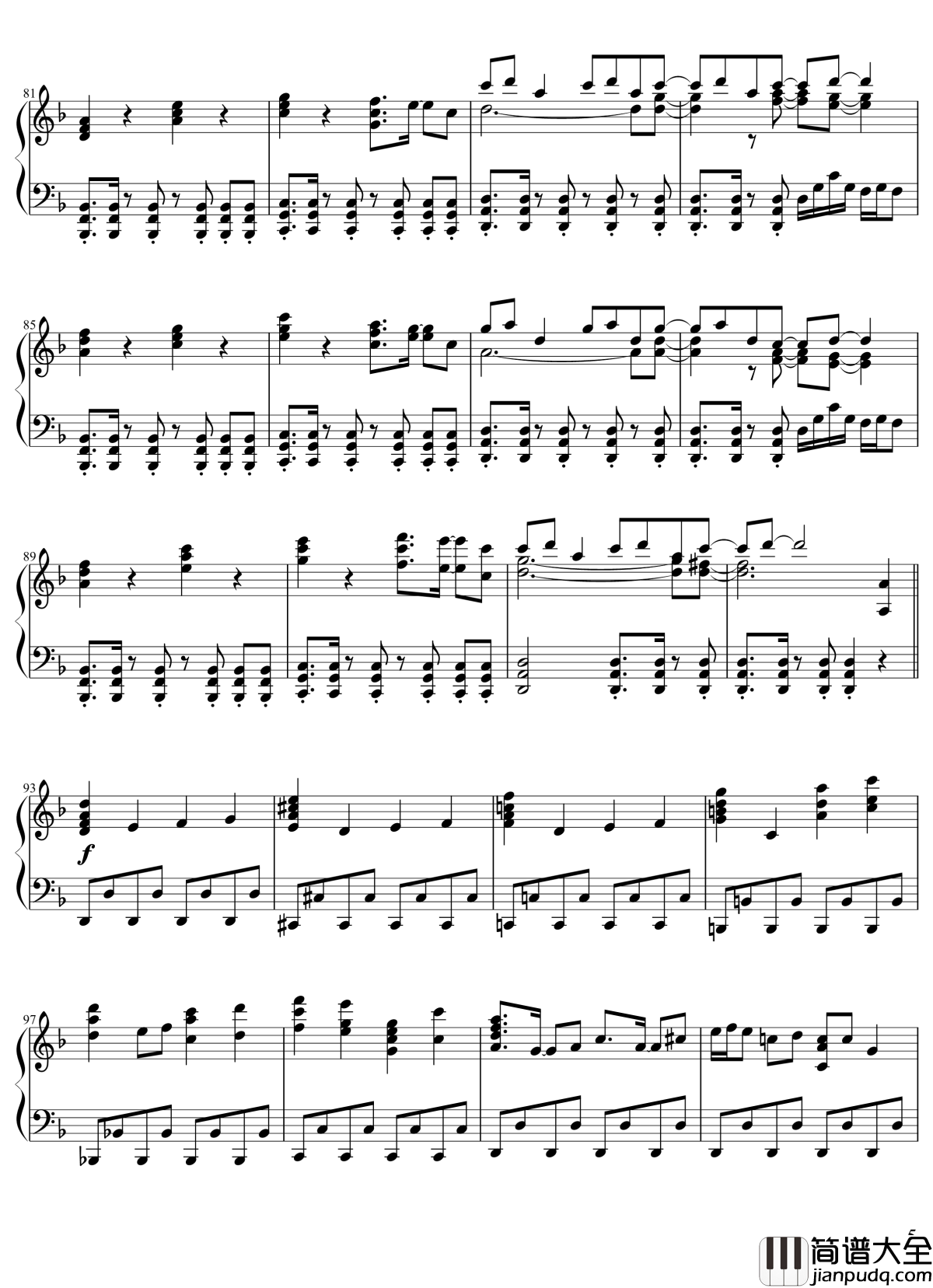 Pure_furies:whereabouts_of_the_heaat钢琴谱_zun_ピュアヒューリーズ_～_心の在処