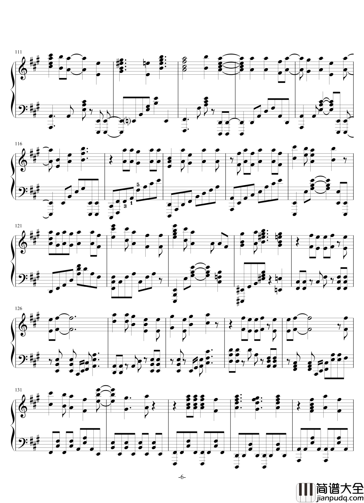 梦回环钢琴谱_狐妖小红娘OP2_狐妖小红娘外传