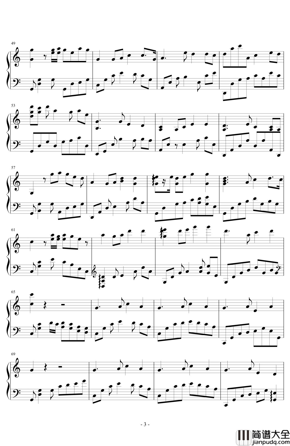 似是故人来钢琴谱_慢版_梅艳芳