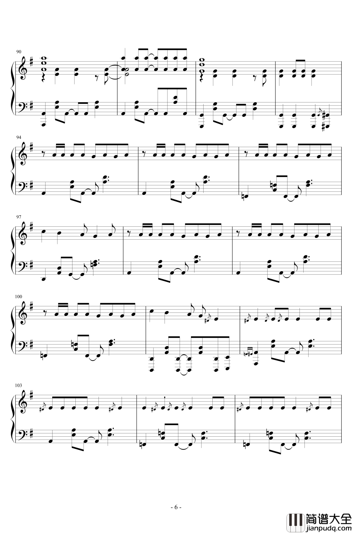 MR.Q钢琴谱_蔡依林