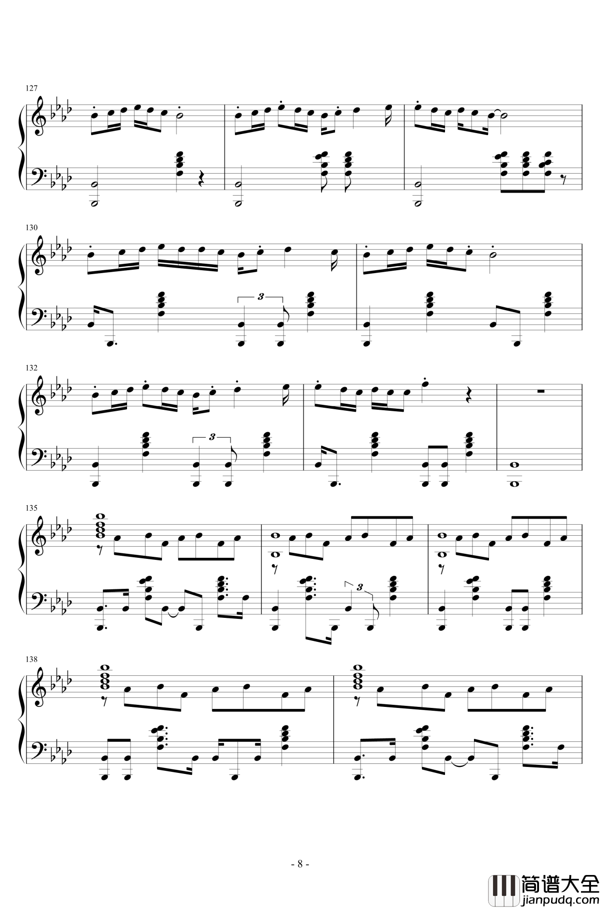 MR.Q钢琴谱_蔡依林